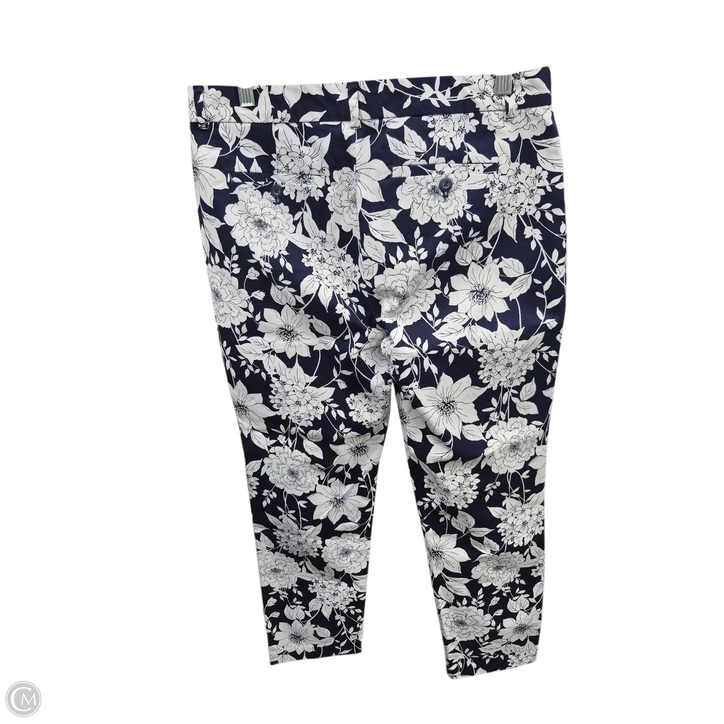 Pants Chinos & Khakis By Gap In Blue & White, Size: 8