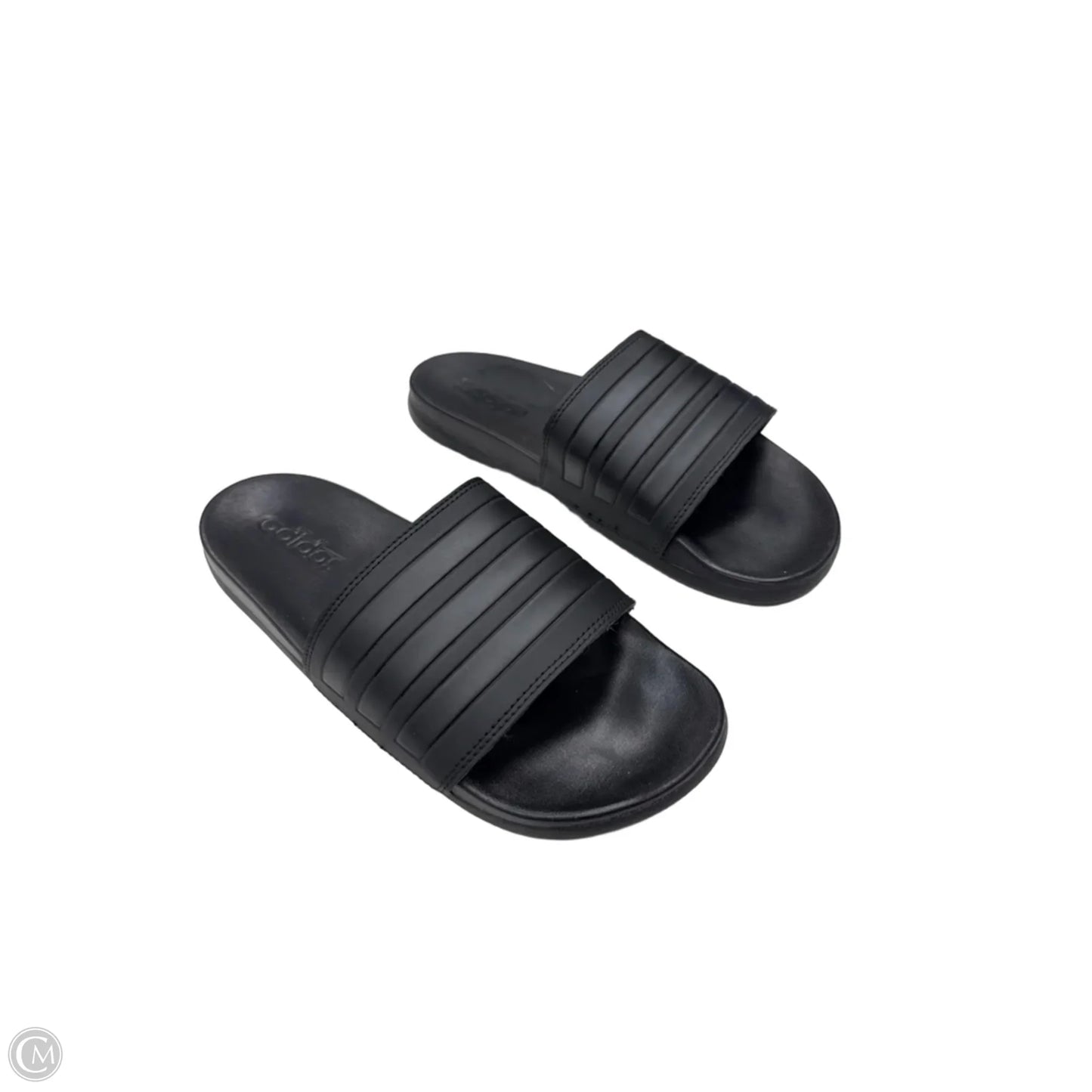 Sandals Flats By Adidas In Black, Size: 7