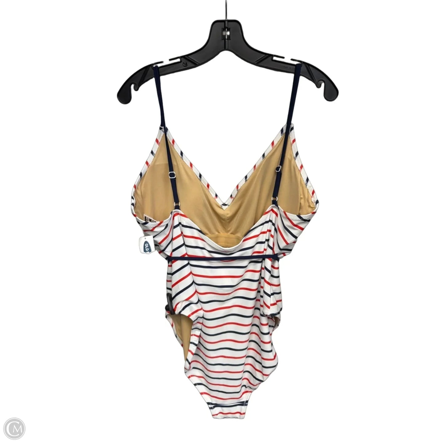 Swimsuit By Old Navy In Striped Pattern, Size: Xxl
