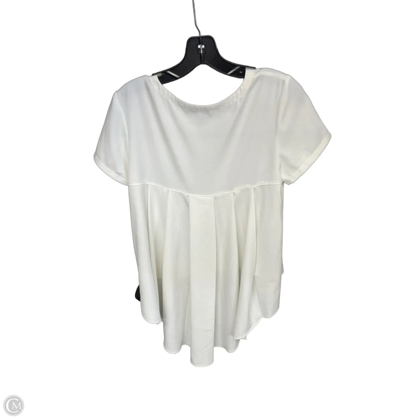 Top Short Sleeve By Crosby In White, Size: S