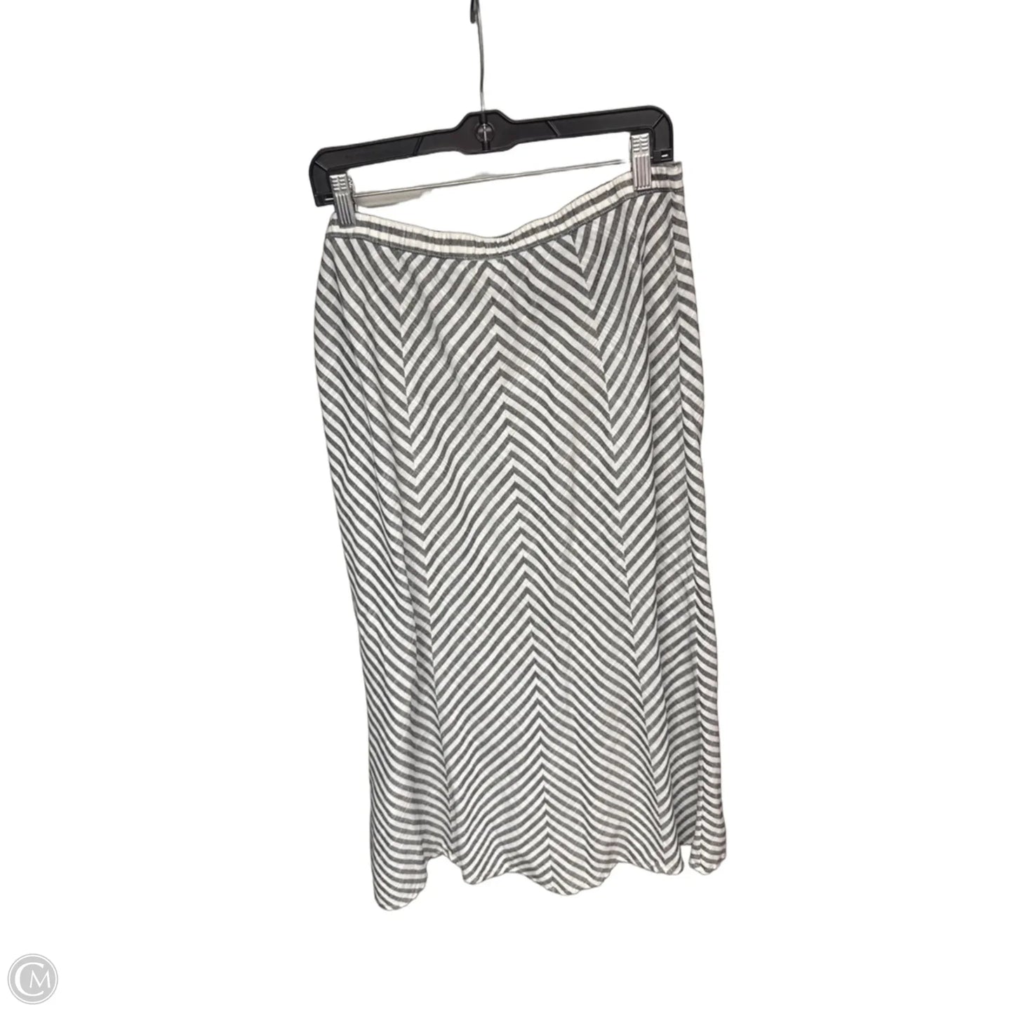Skirt Maxi By Max Studio In Striped Pattern, Size: L