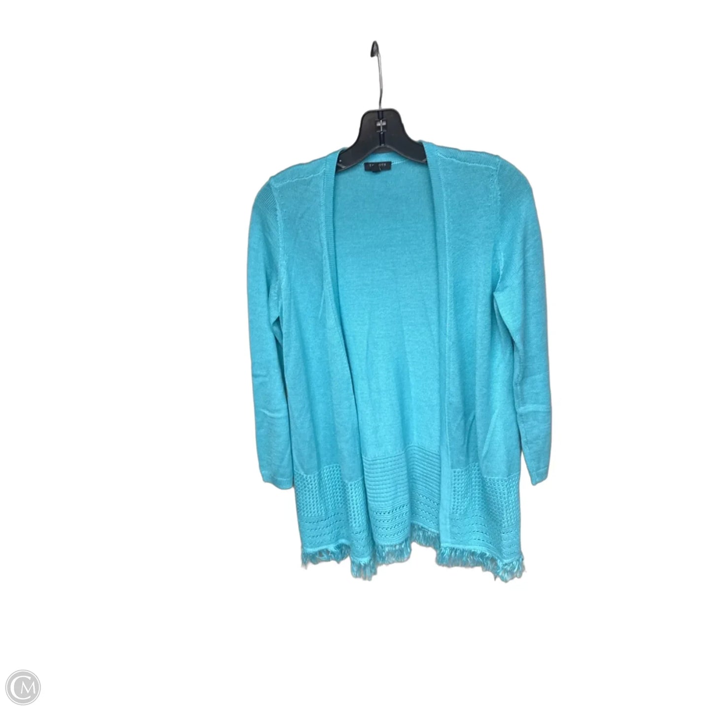 Cardigan By Talbots In Aqua, Size: S