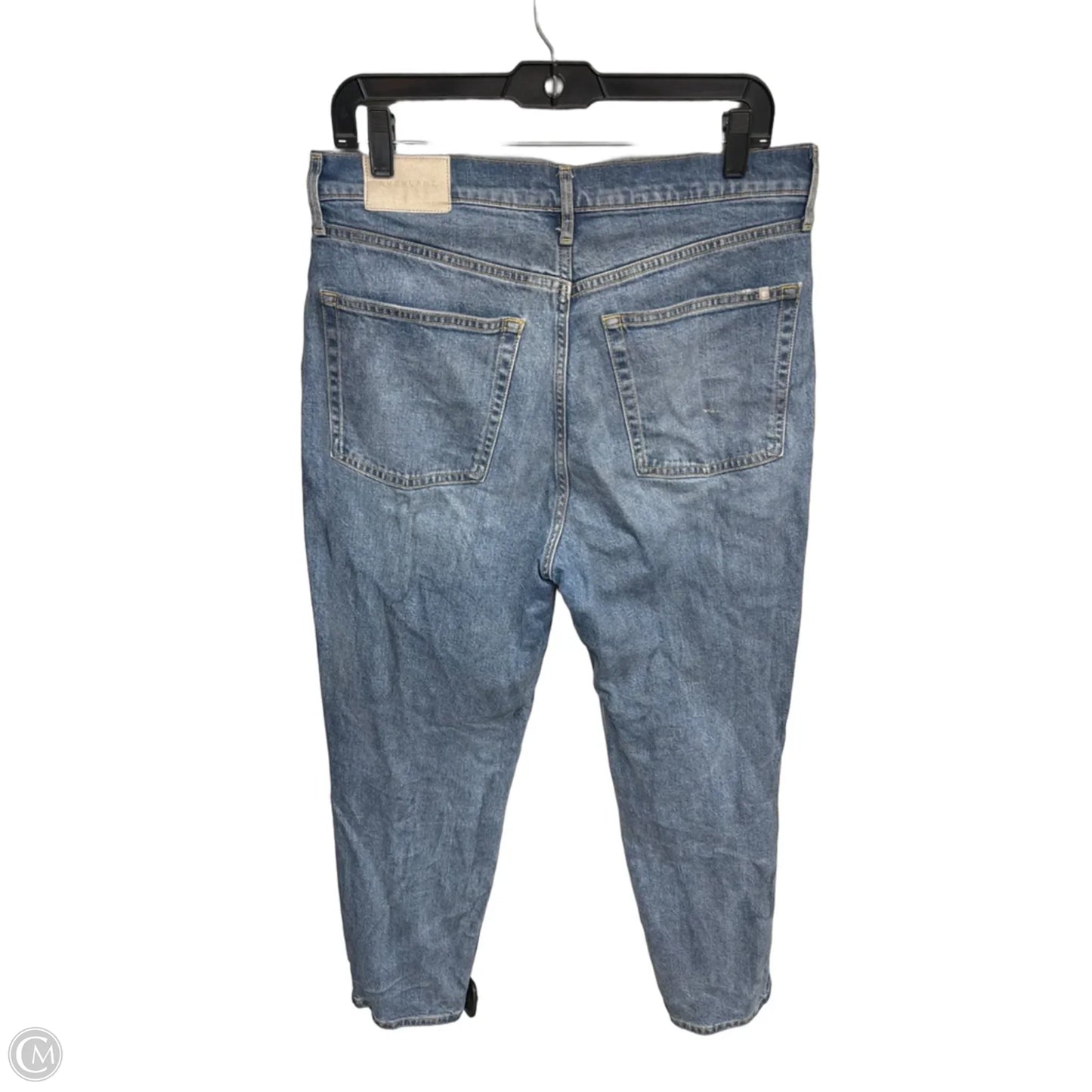 Jeans Straight By Everlane In Blue Denim, Size: 30