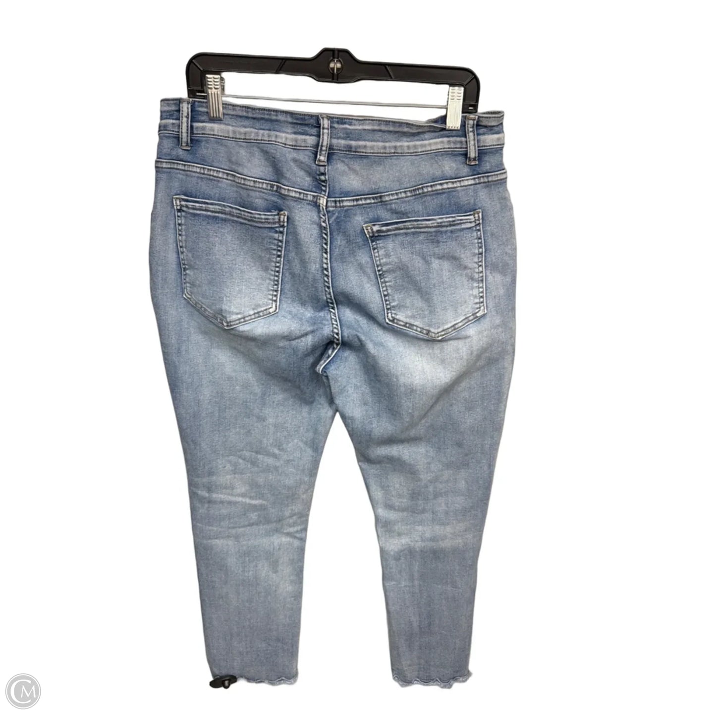 Jeans Straight By Coco And Carmen In Blue Denim, Size: Xl