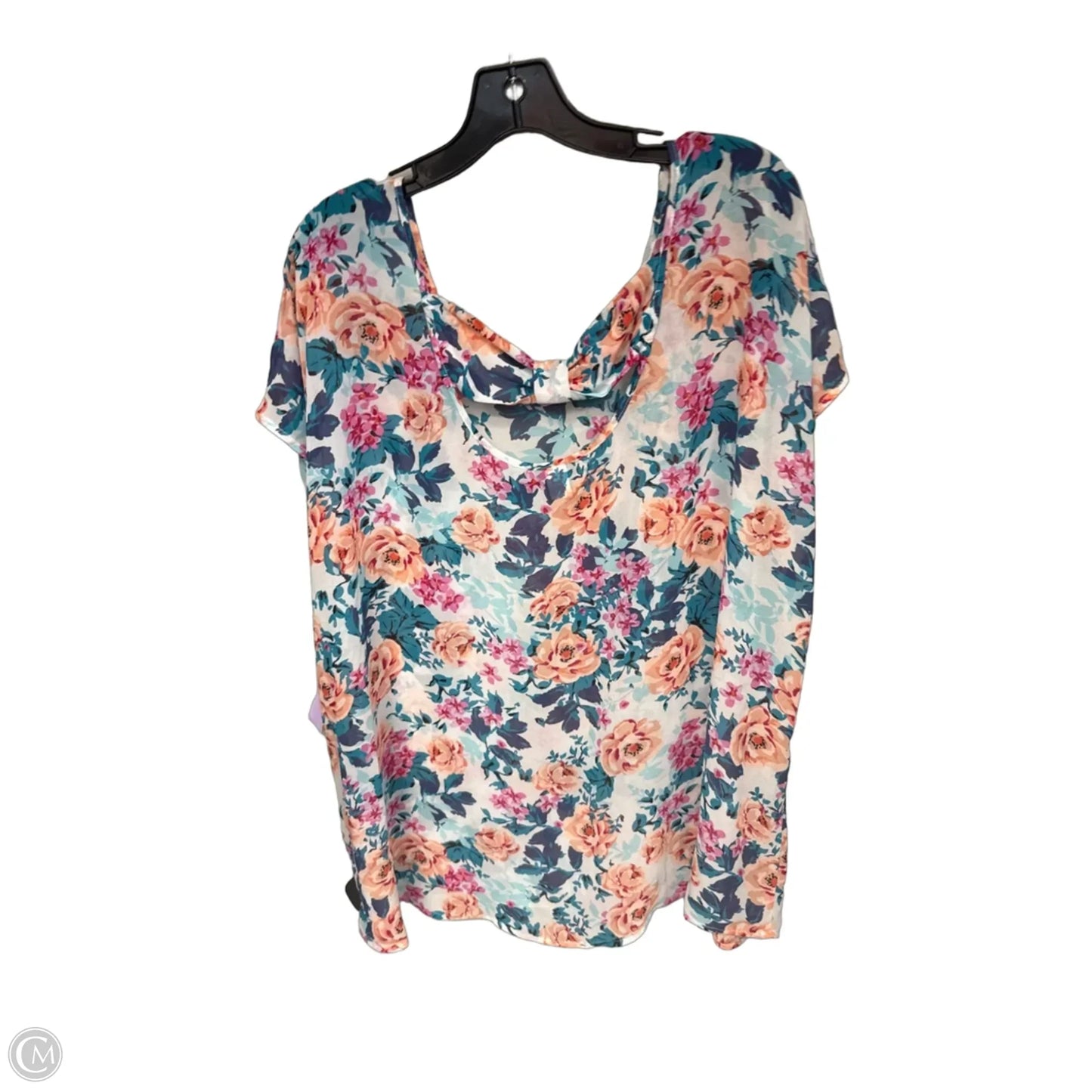 Top Sleeveless By Torrid In Floral Print, Size: 3x