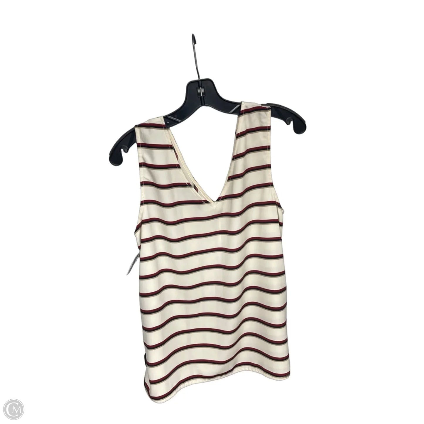 Top Sleeveless By Sunday In Brooklyn In Striped Pattern, Size: L