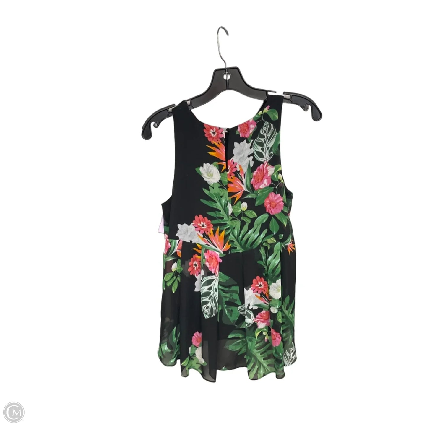 Top Sleeveless By Vince In Tropical Print, Size: Sp