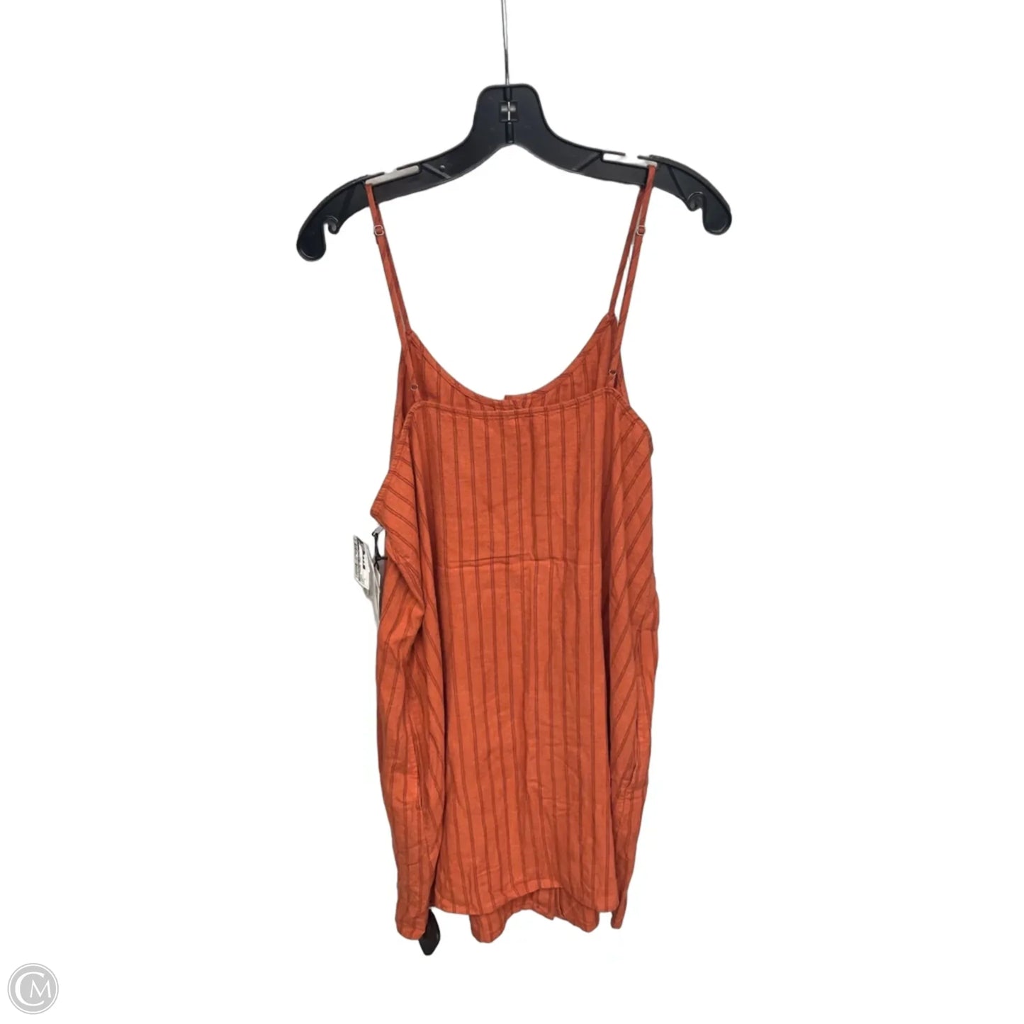 Dress Casual Midi By Treasure And Bond In Orange, Size: L