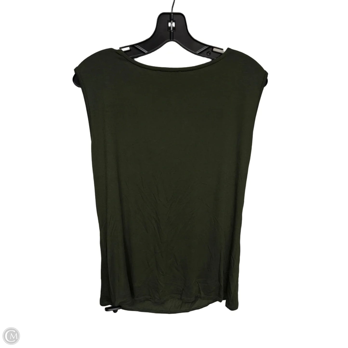 Top Sleeveless By Clothes Mentor In Green, Size: 2x