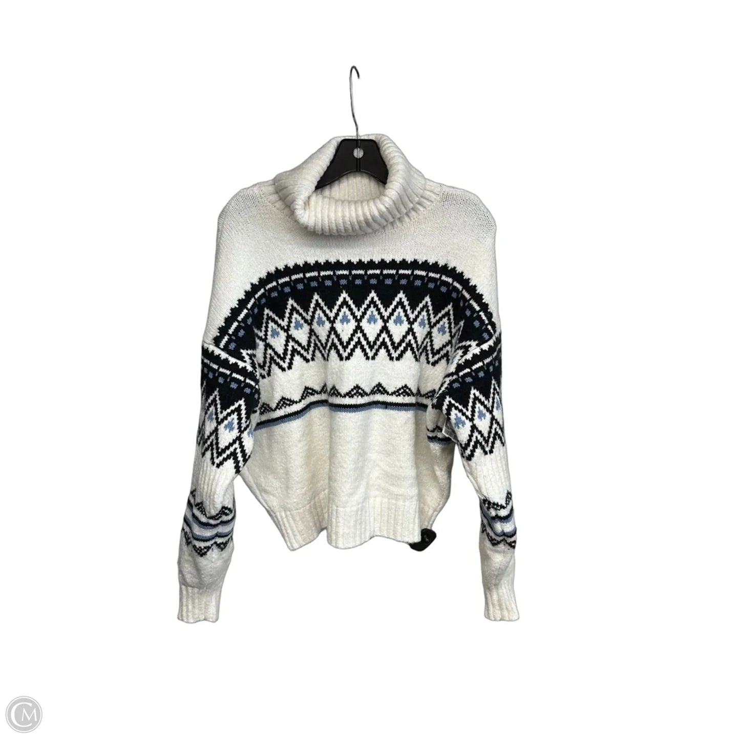 Sweater By Daily Practice By Anthropologie In Black & White, Size: S