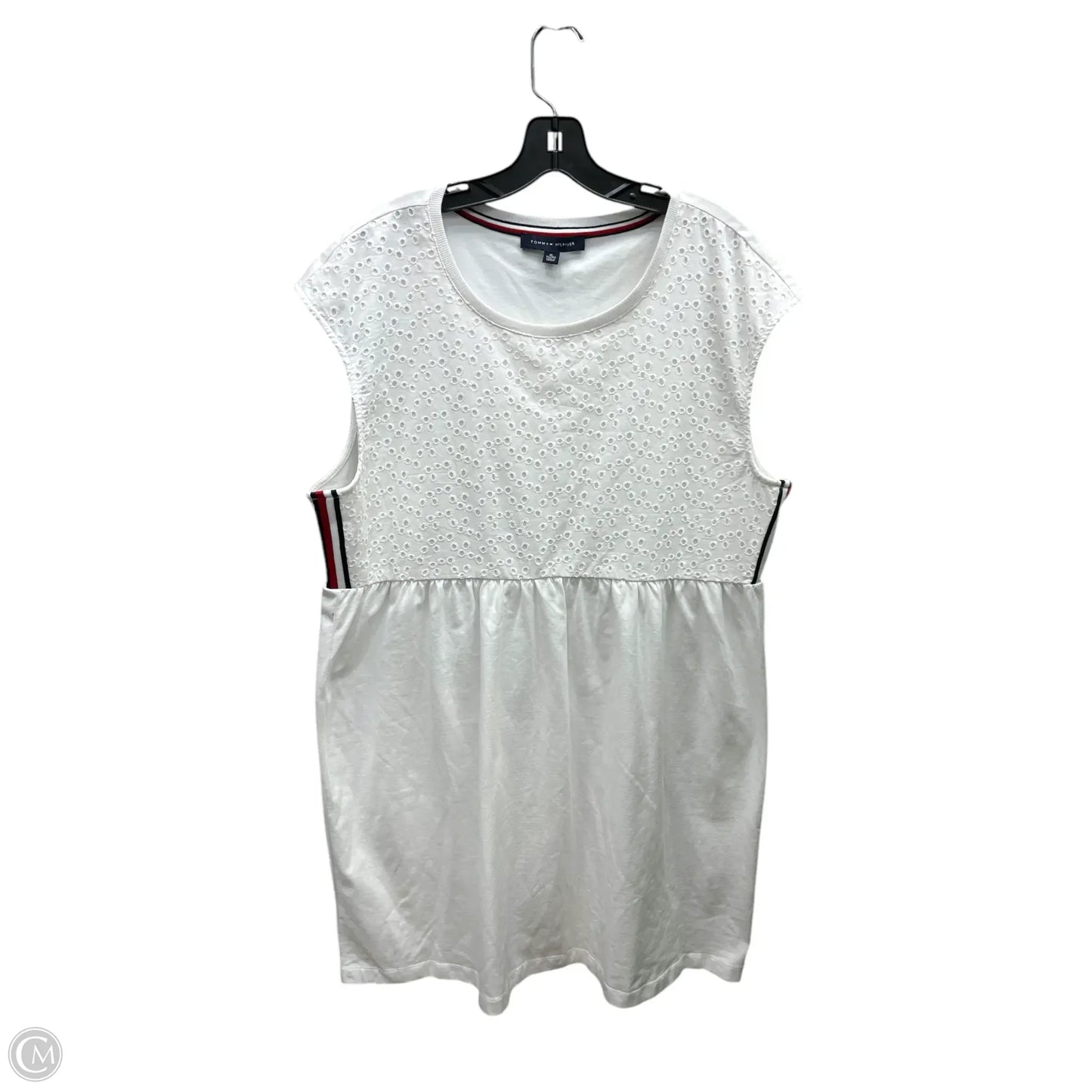 Dress Casual Maxi By Tommy Hilfiger In White, Size: Xl