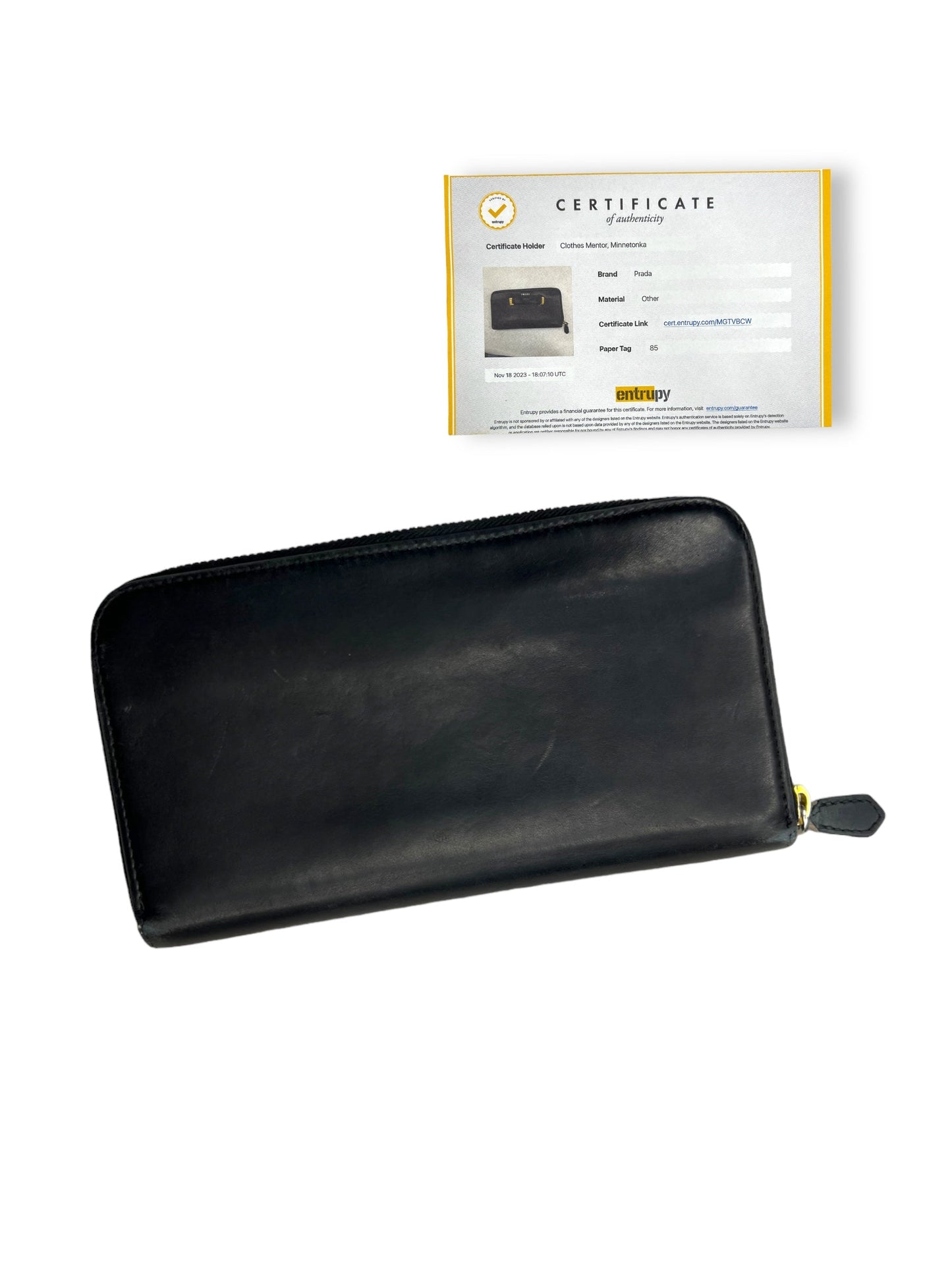 Wallet Luxury Designer By Prada Size: Medium