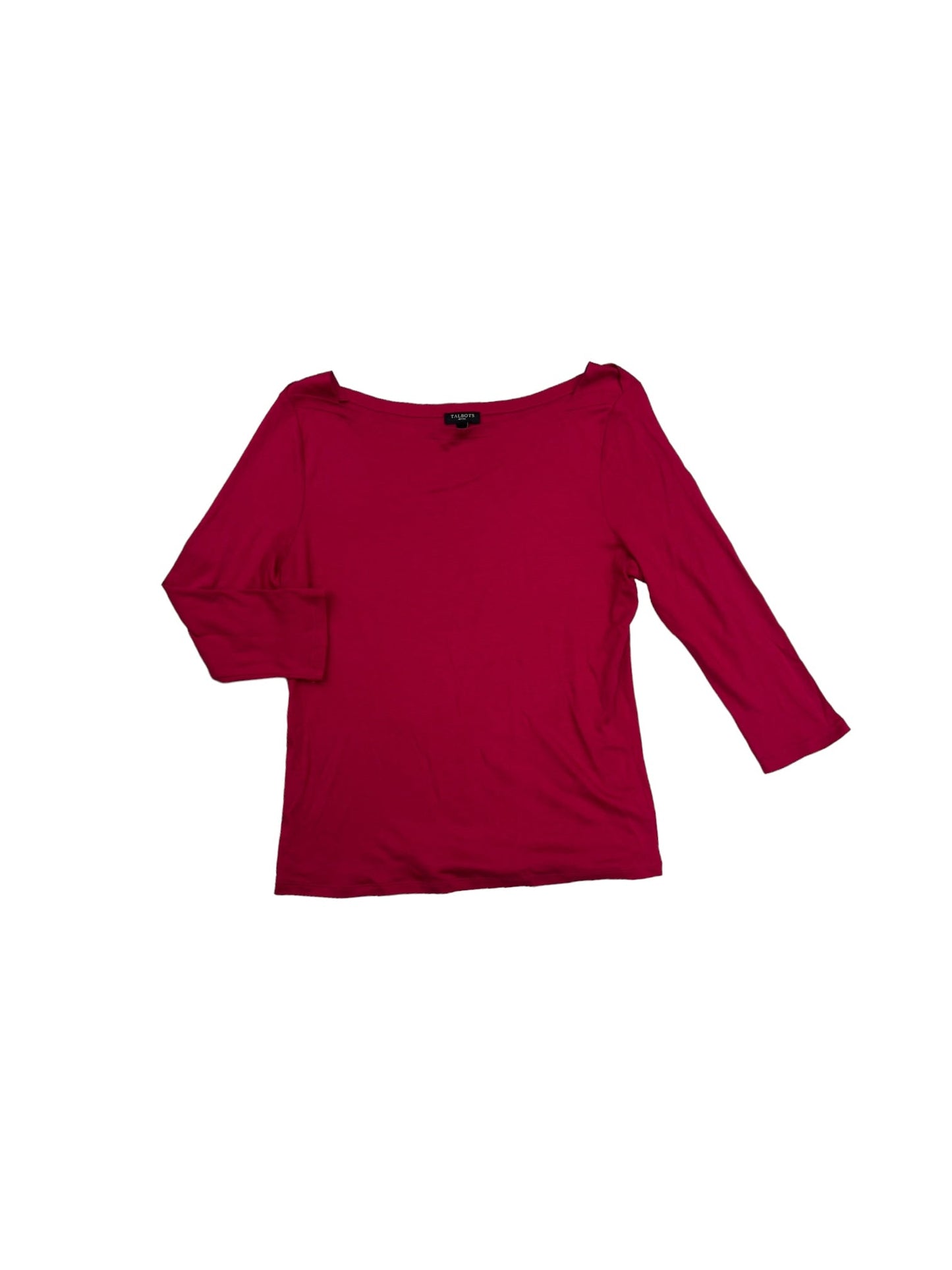 Top 3/4 Sleeve By Talbots In Pink, Size: Petite M