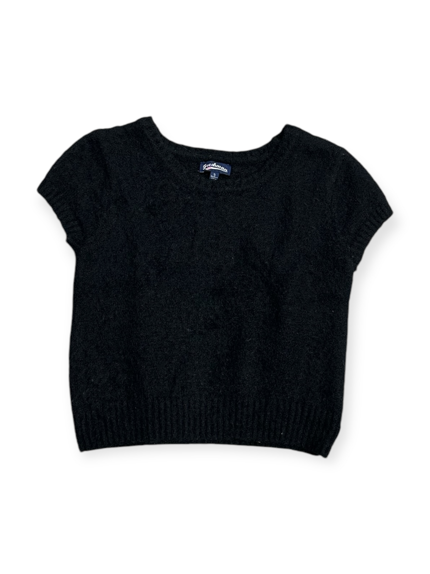 Top Short Sleeve By Freshman In Black, Size: S