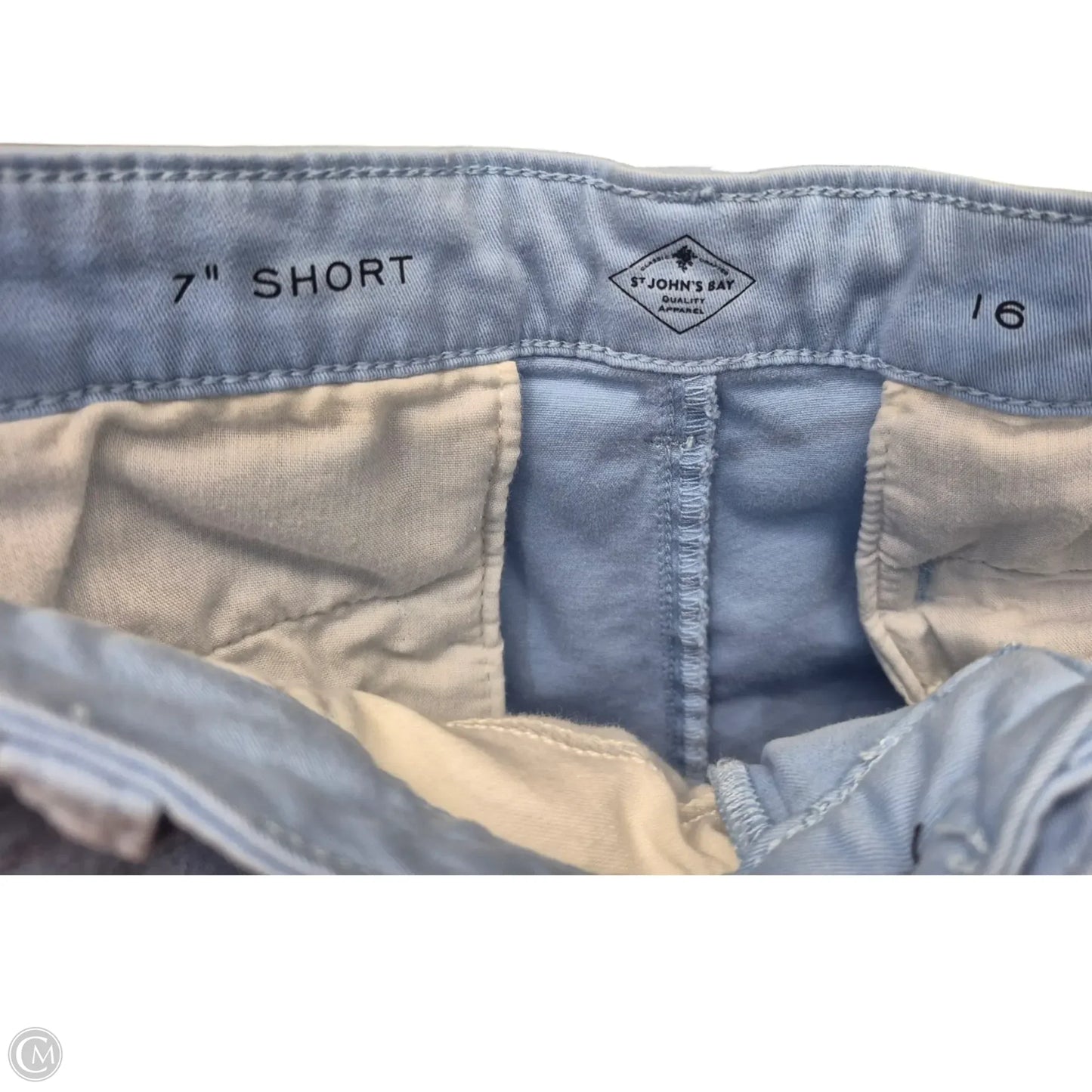 Shorts By St Johns Bay In Blue, Size: 16