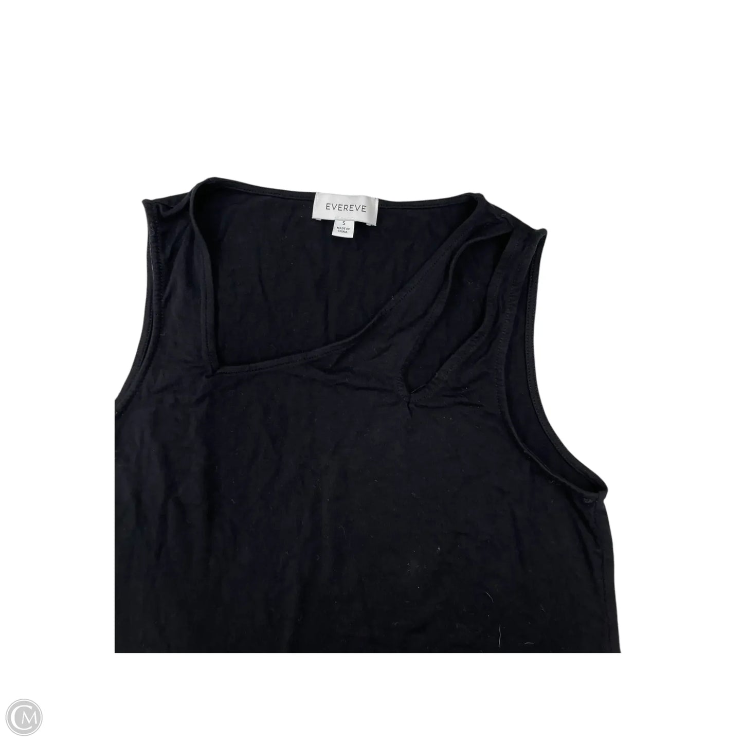 Top Sleeveless Basic By Evereve In Black, Size: S