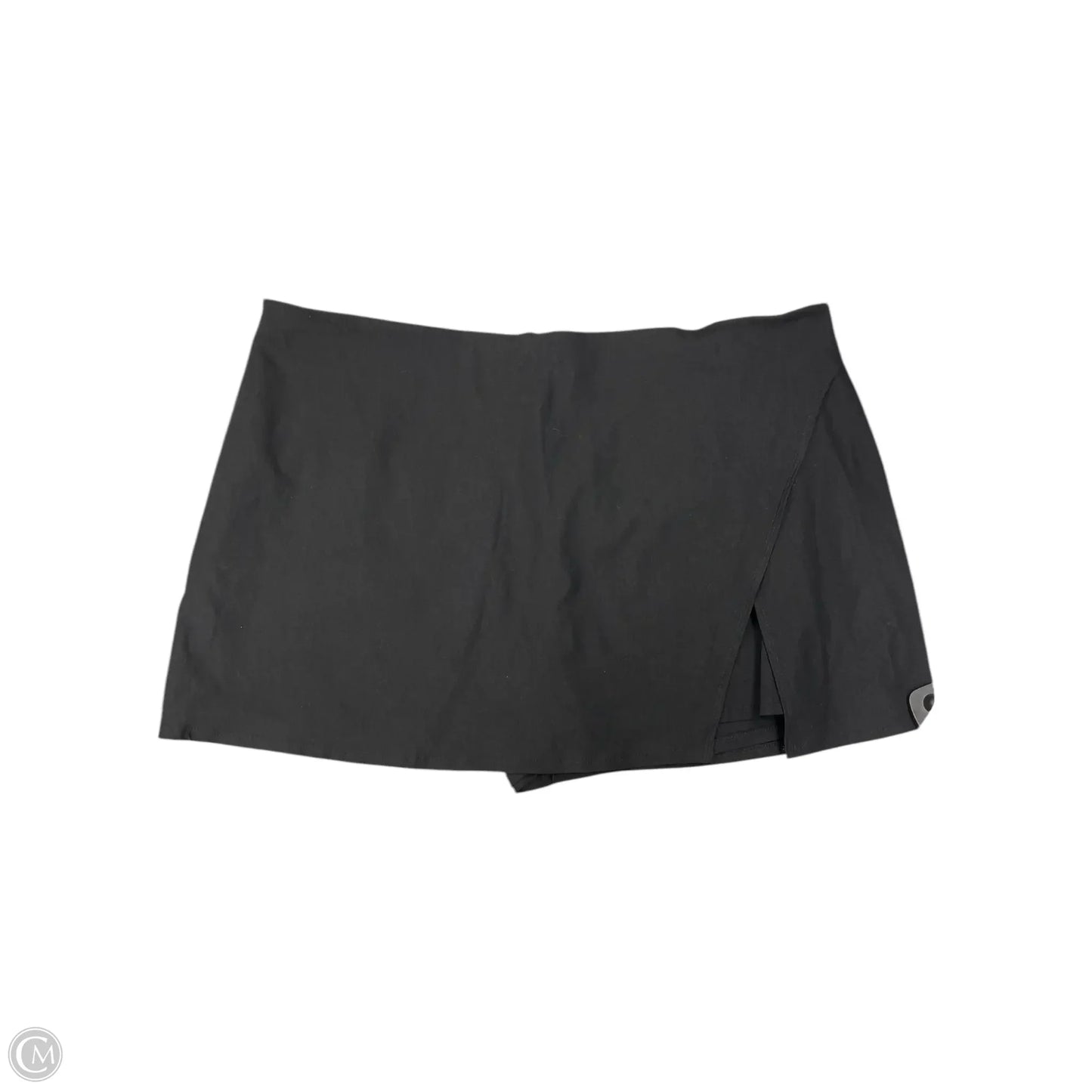Skirt Mini & Short By Clothes Mentor In Black, Size: 2x