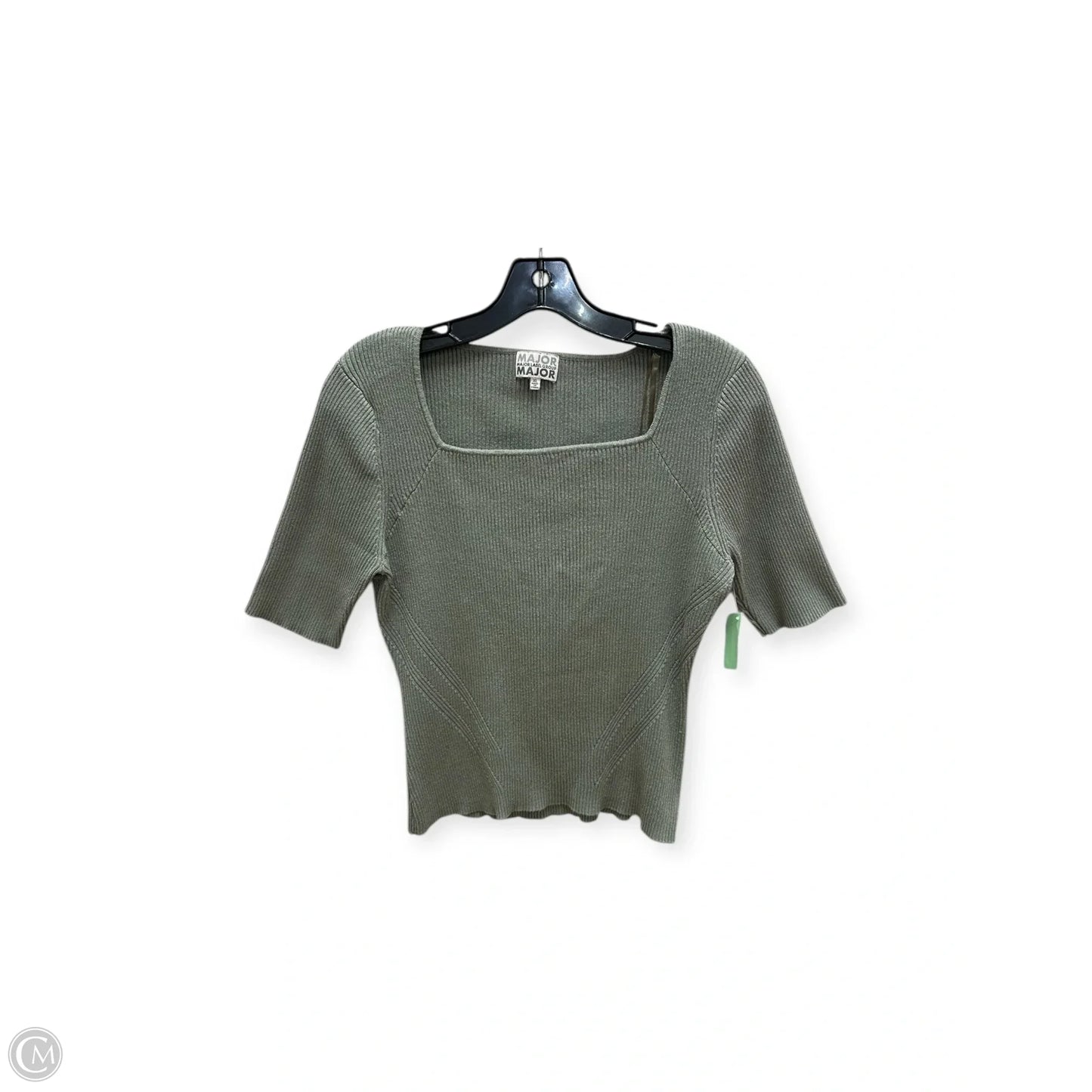 Top Short Sleeve By Clothes Mentor In Green, Size: Xl