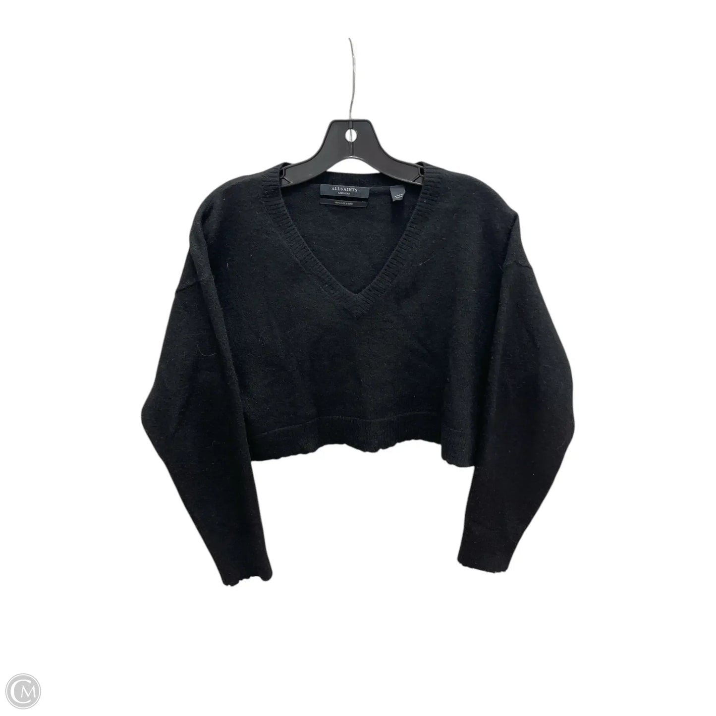 Sweater Designer By All Saints In Black, Size: M