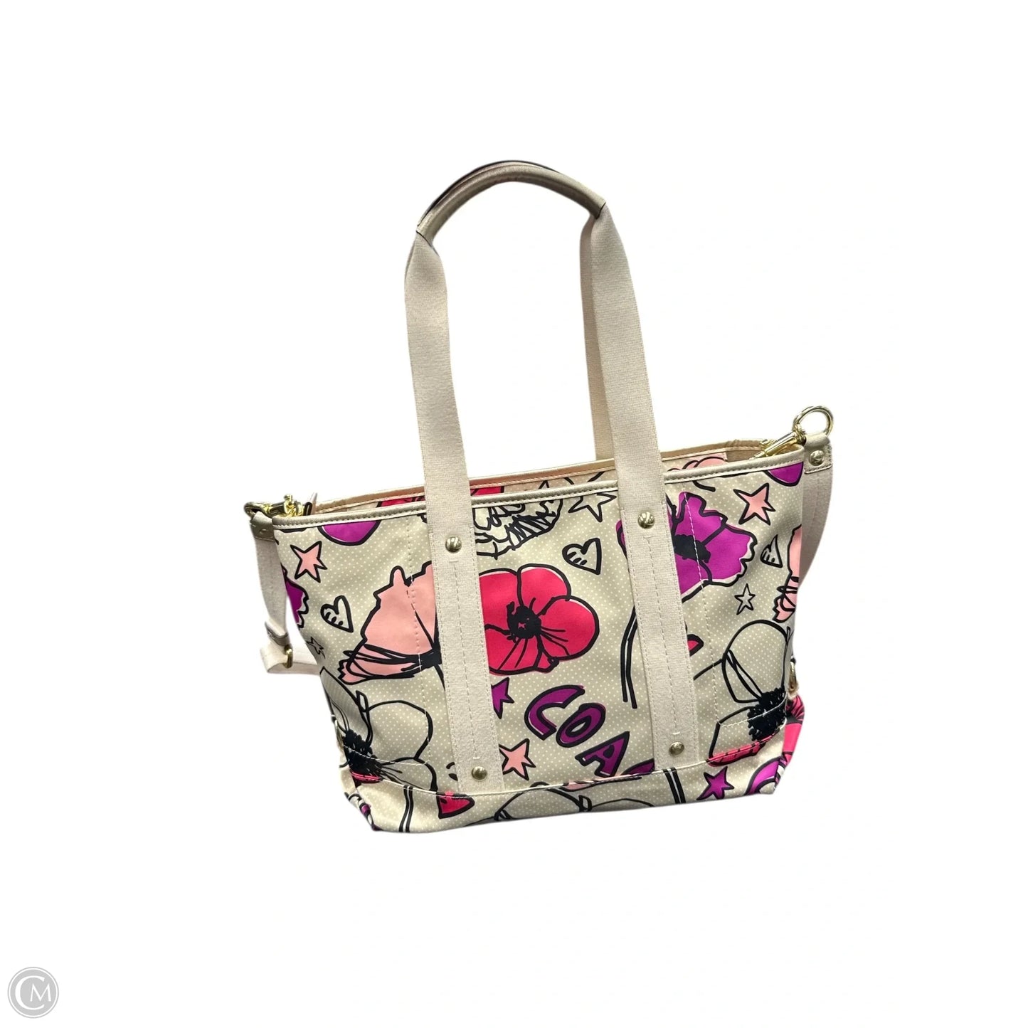 Handbag Designer By Coach, Size: Medium