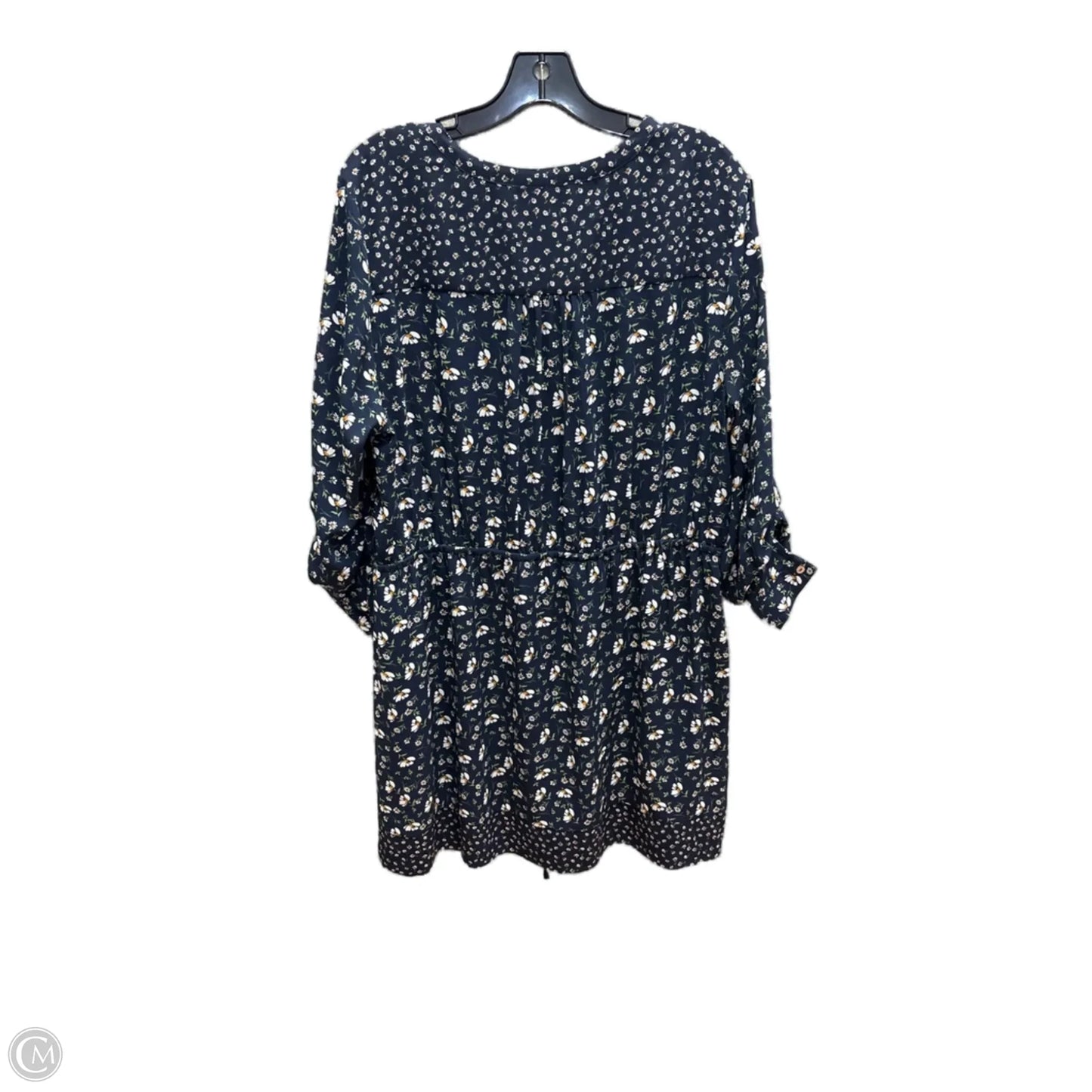 Dress Casual Short By Dr2 In Floral Print, Size: Xxl