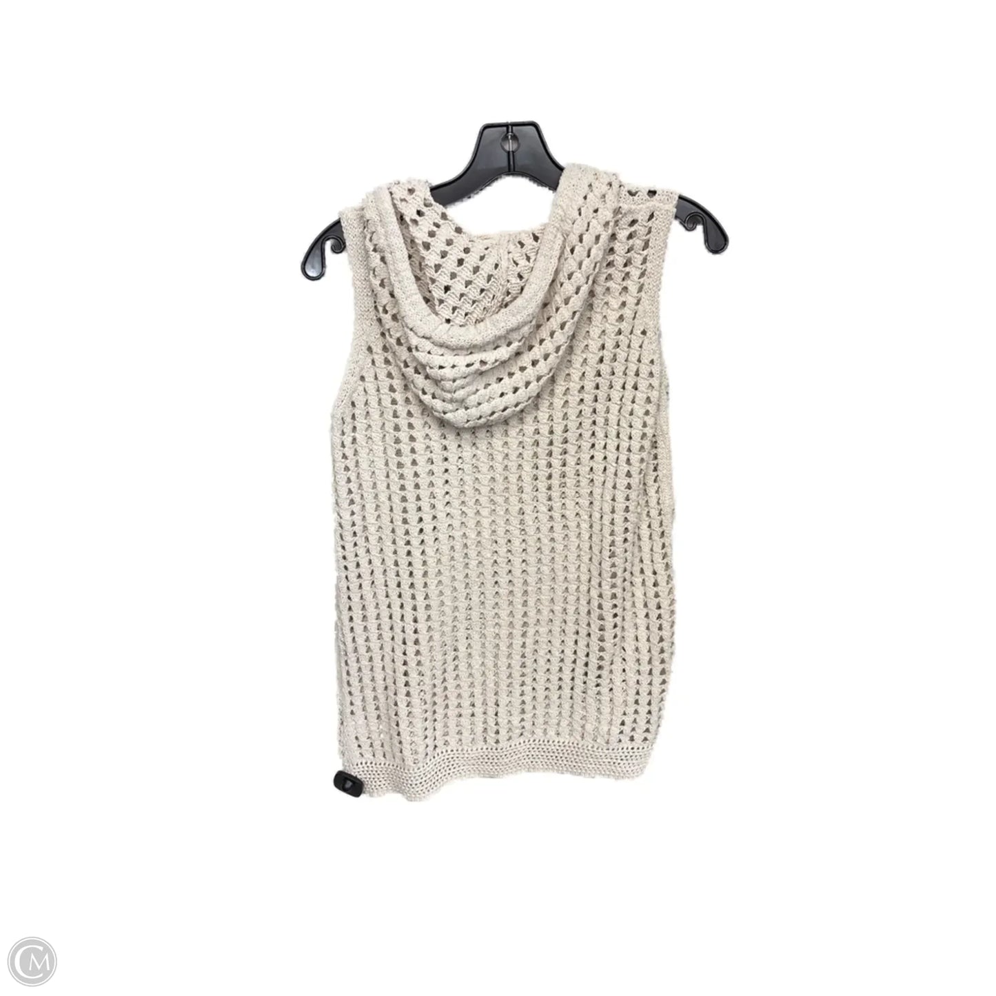Sweater By Nicole Miller In Tan, Size: Xxl