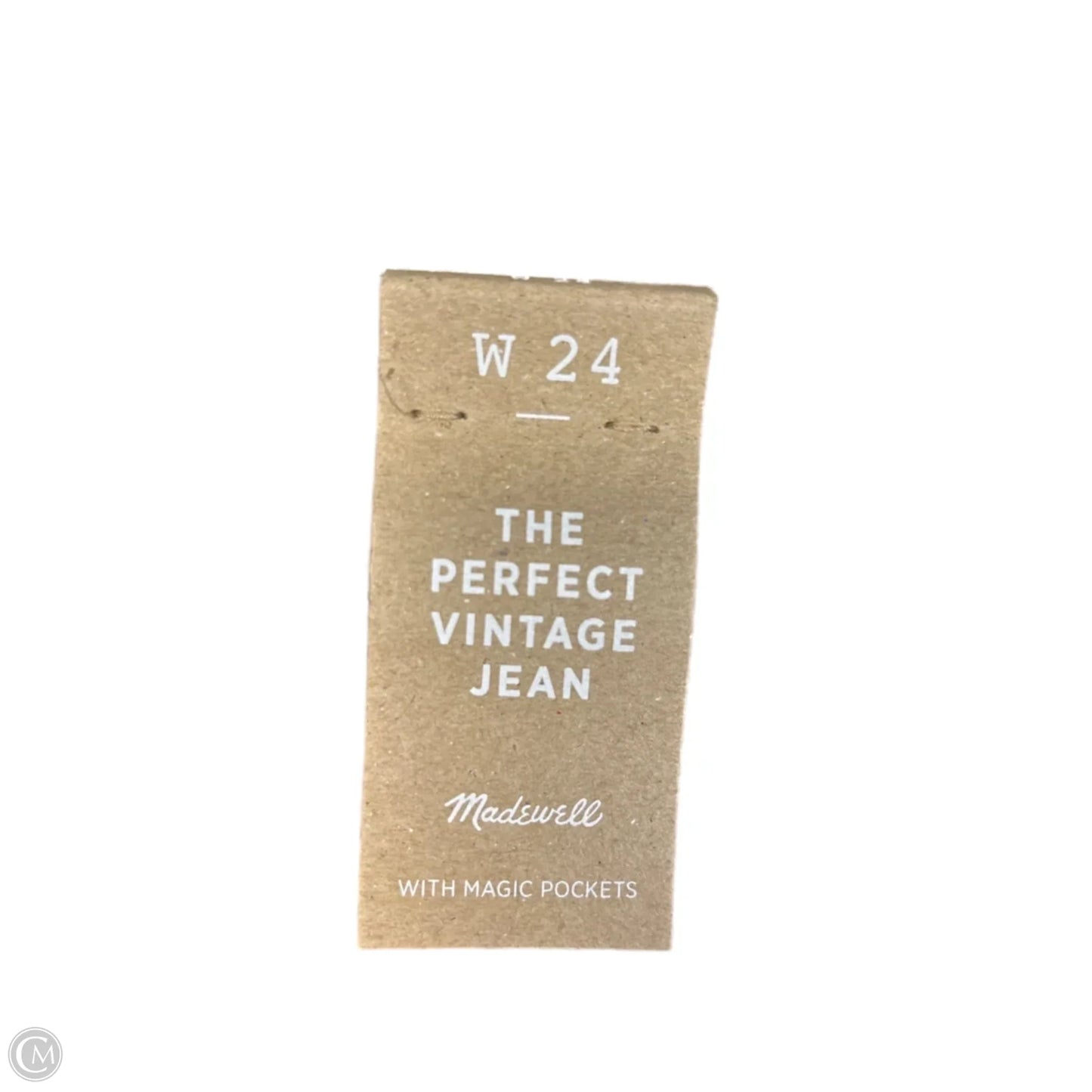 Jeans Straight By Madewell In Grey, Size: 0