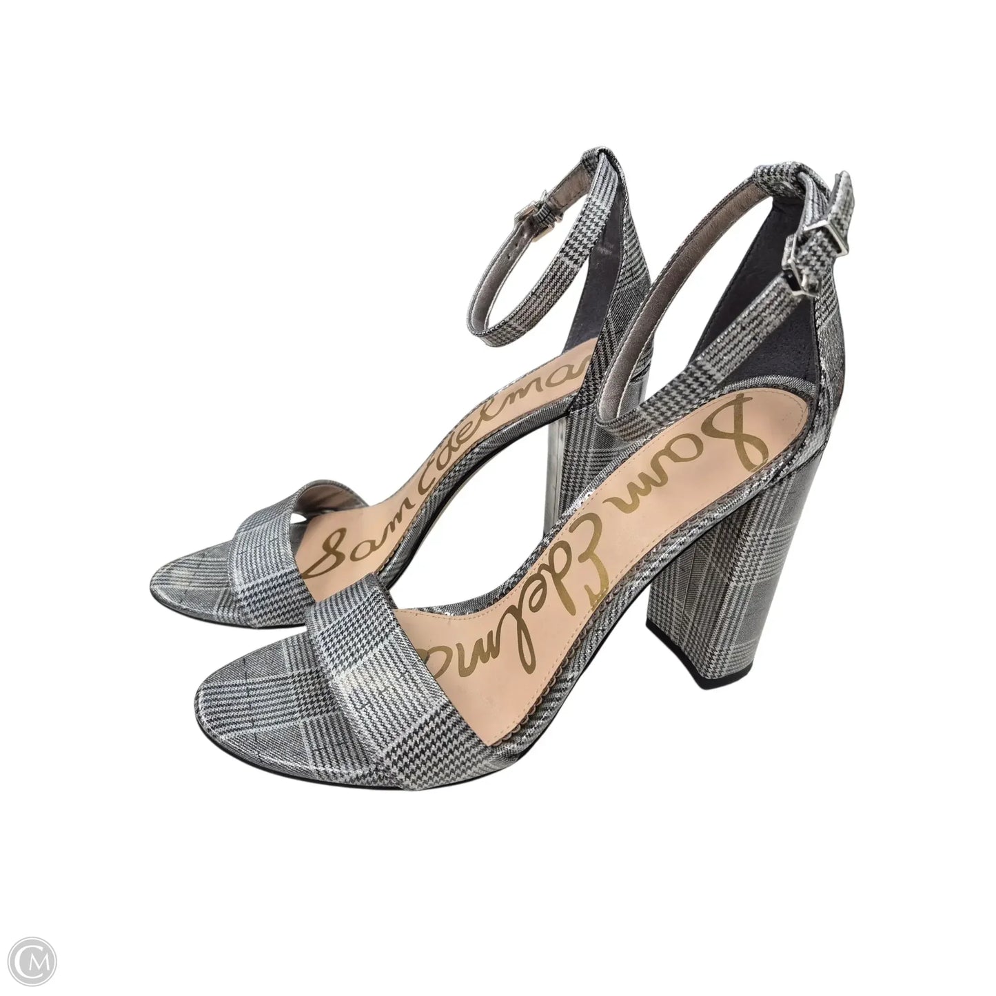 Shoes Heels Block By Sam Edelman In Grey, Size: 8.5