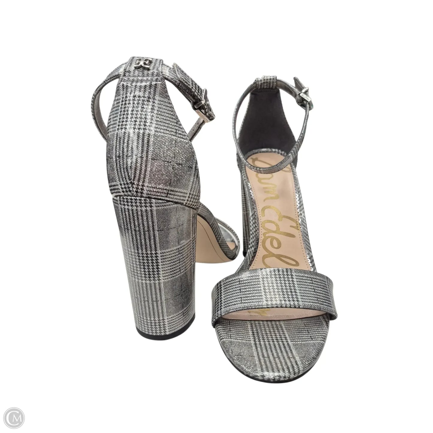 Shoes Heels Block By Sam Edelman In Grey, Size: 8.5