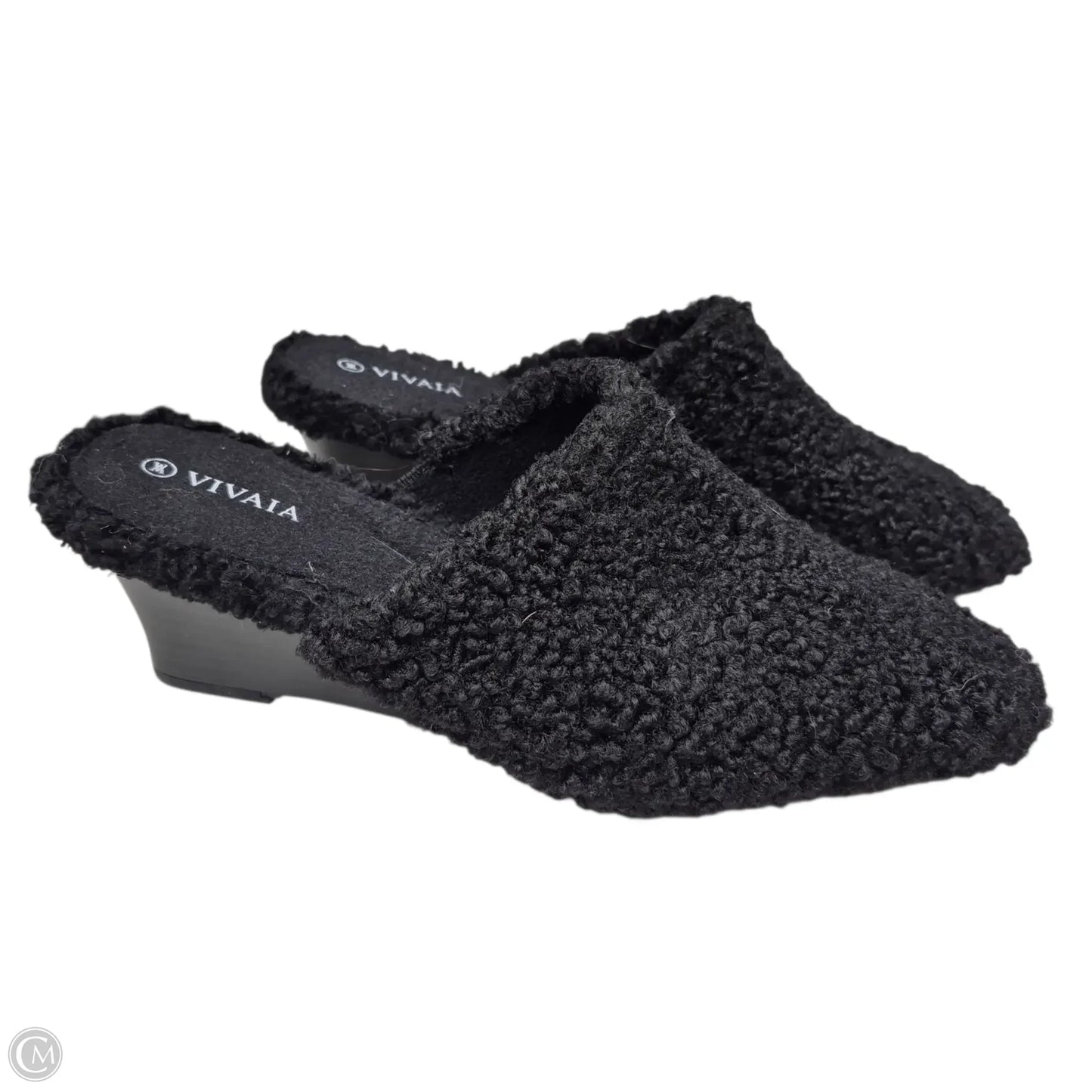 Shoes Flats By Clothes Mentor In Black, Size: 8