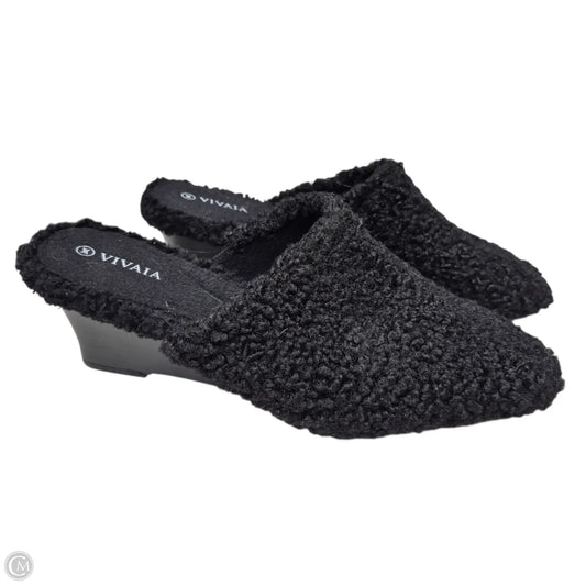 Shoes Flats By Clothes Mentor In Black, Size: 8