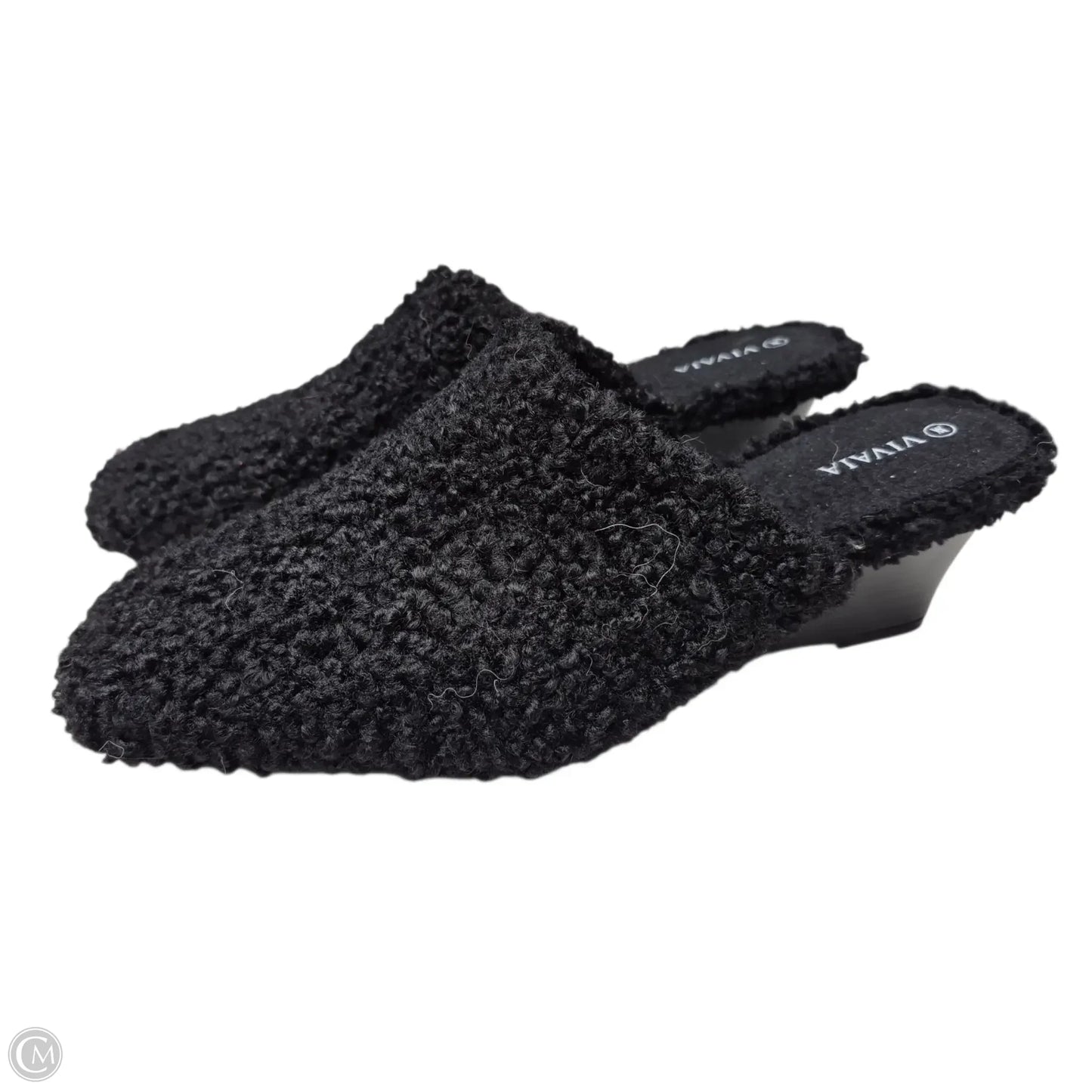 Shoes Flats By Clothes Mentor In Black, Size: 8