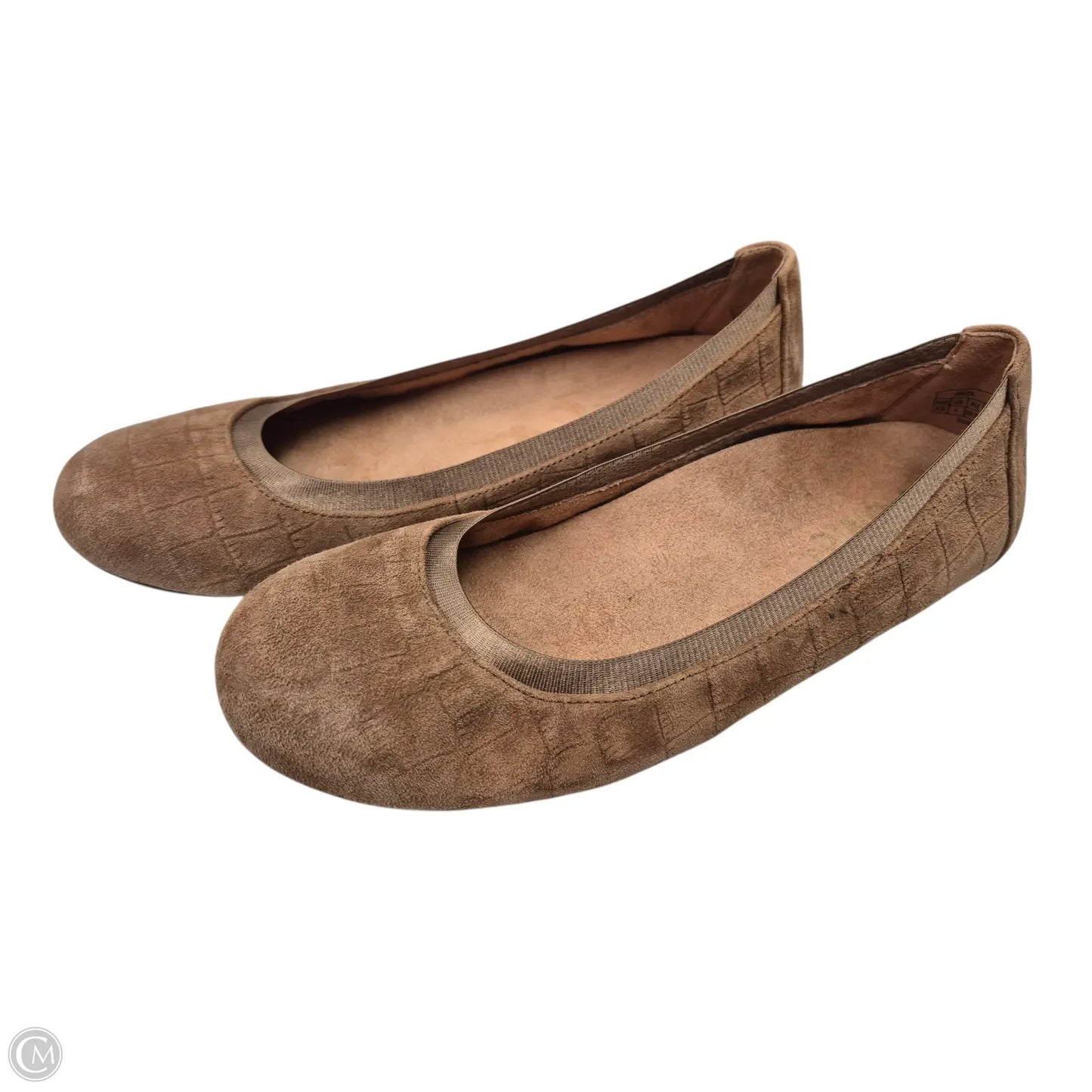 Shoes Flats By Vionic In Brown, Size: 6.5