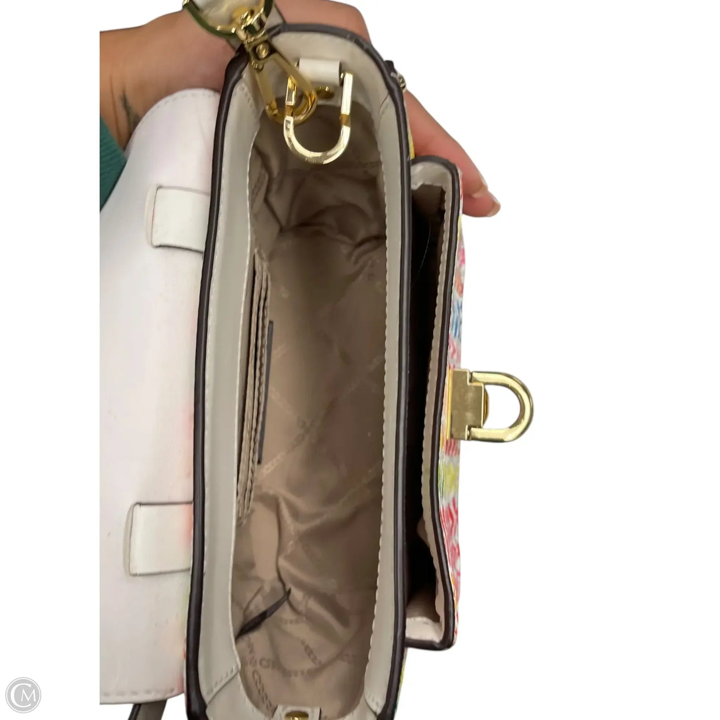 Crossbody Designer By Michael Kors, Size: Small