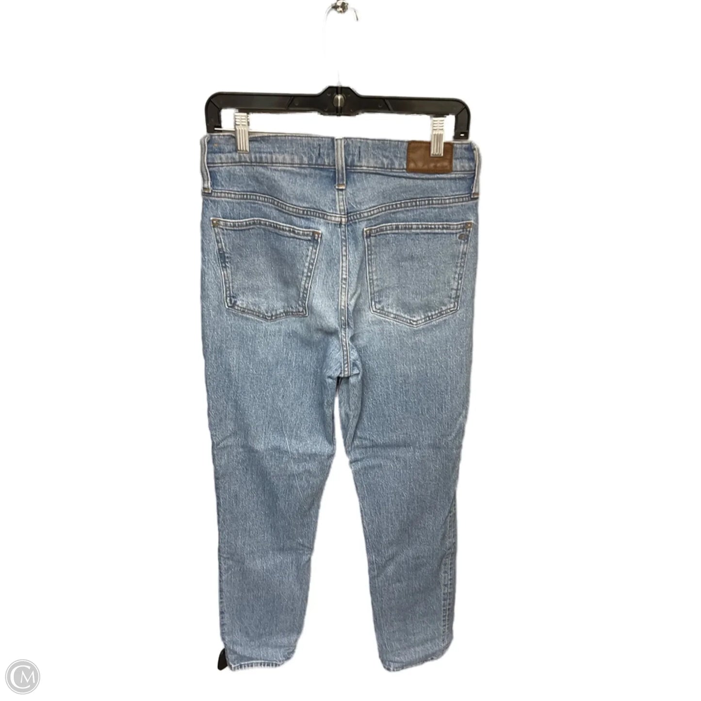Jeans Straight By Madewell In Blue Denim, Size: 6l