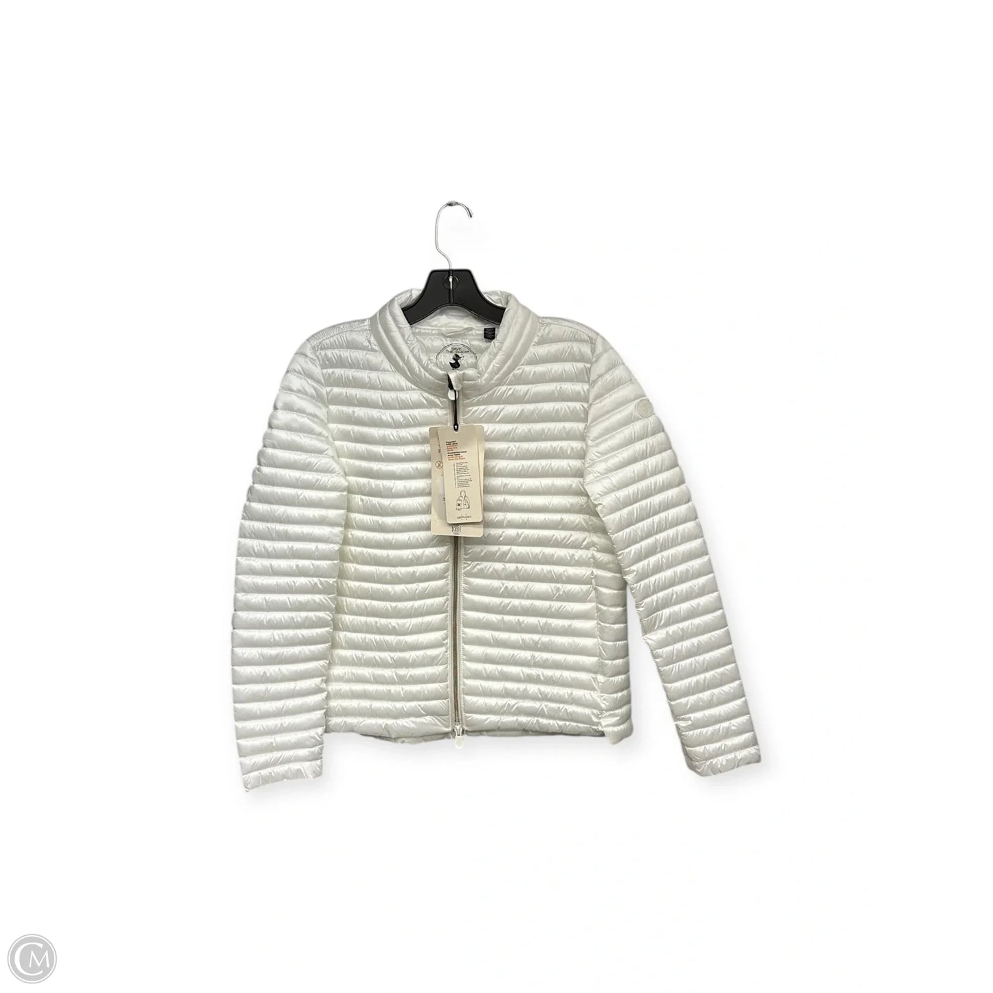 Jacket Puffer & Quilted By Save The Duck In Ivory, Size: S