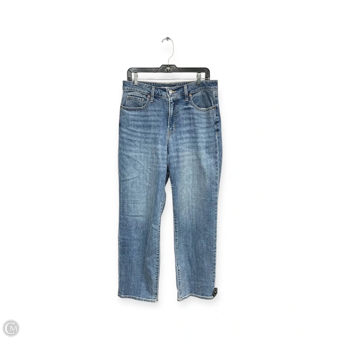 Jeans Straight By Old Navy In Blue Denim, Size: 12