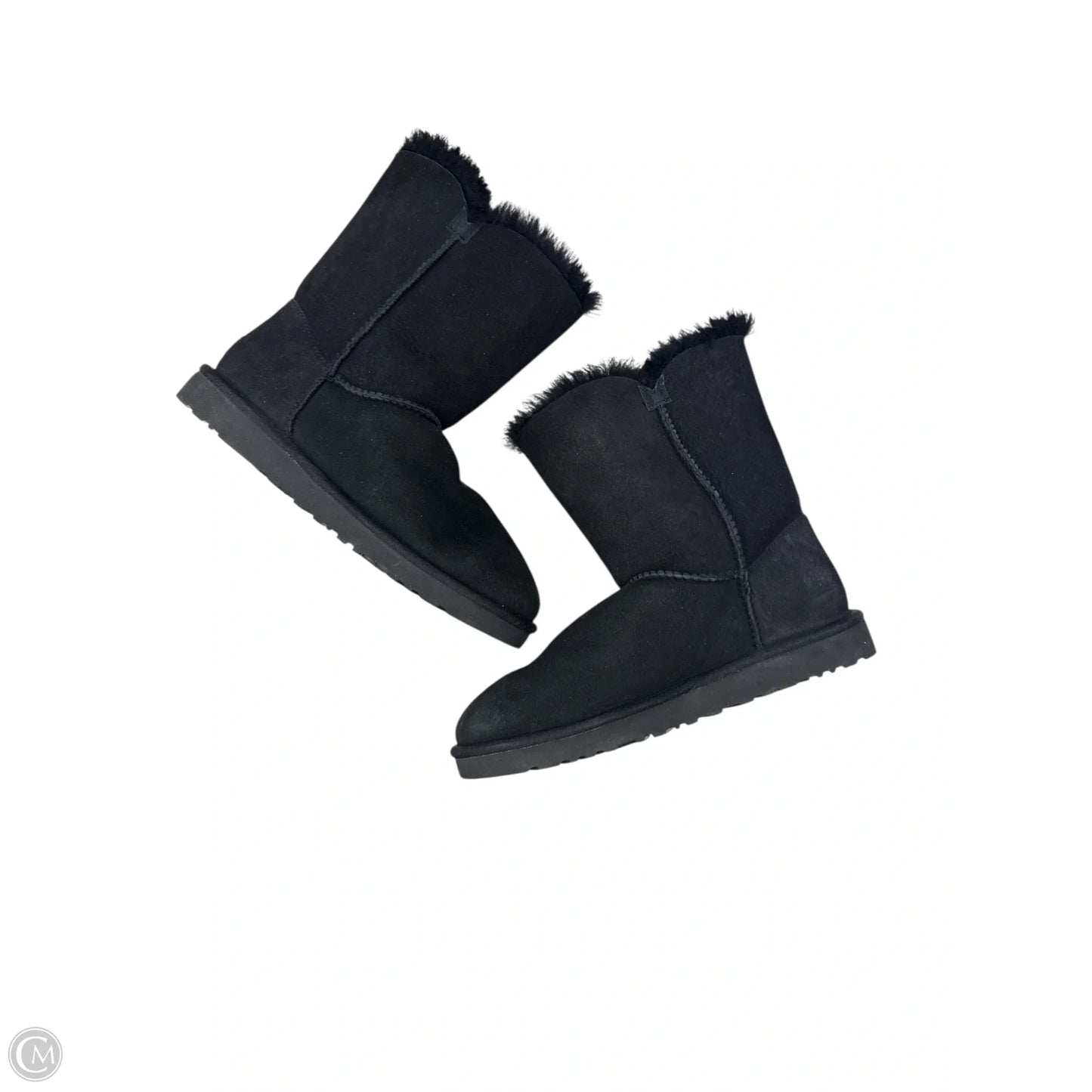 Boots Designer By Ugg In Black, Size: 8