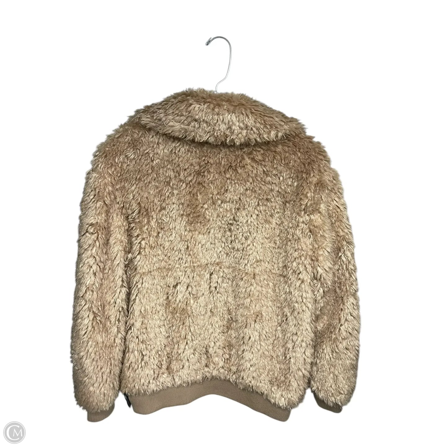 Jacket Faux Fur & Sherpa By Bb Dakota In Tan, Size: S