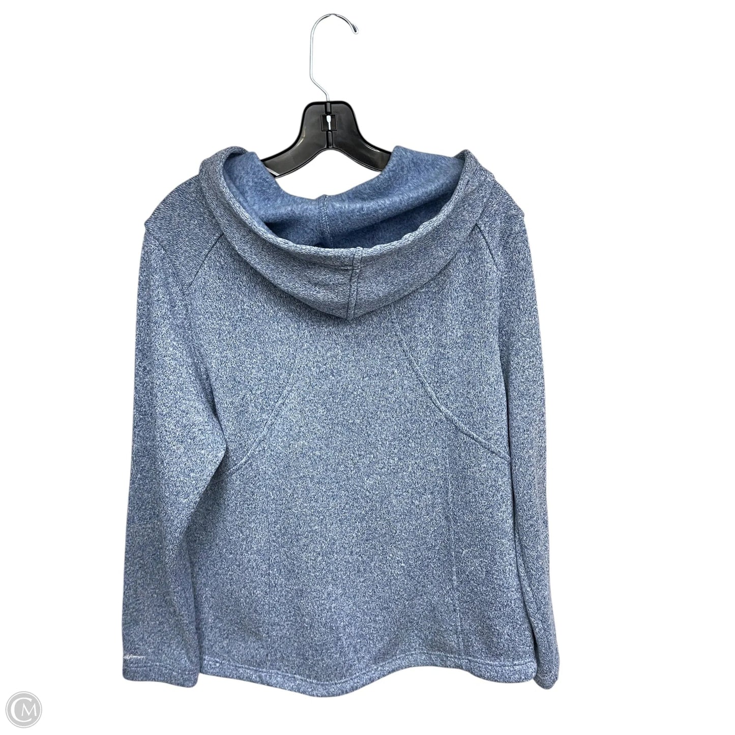 Athletic Jacket By Eddie Bauer In Blue, Size: Xl