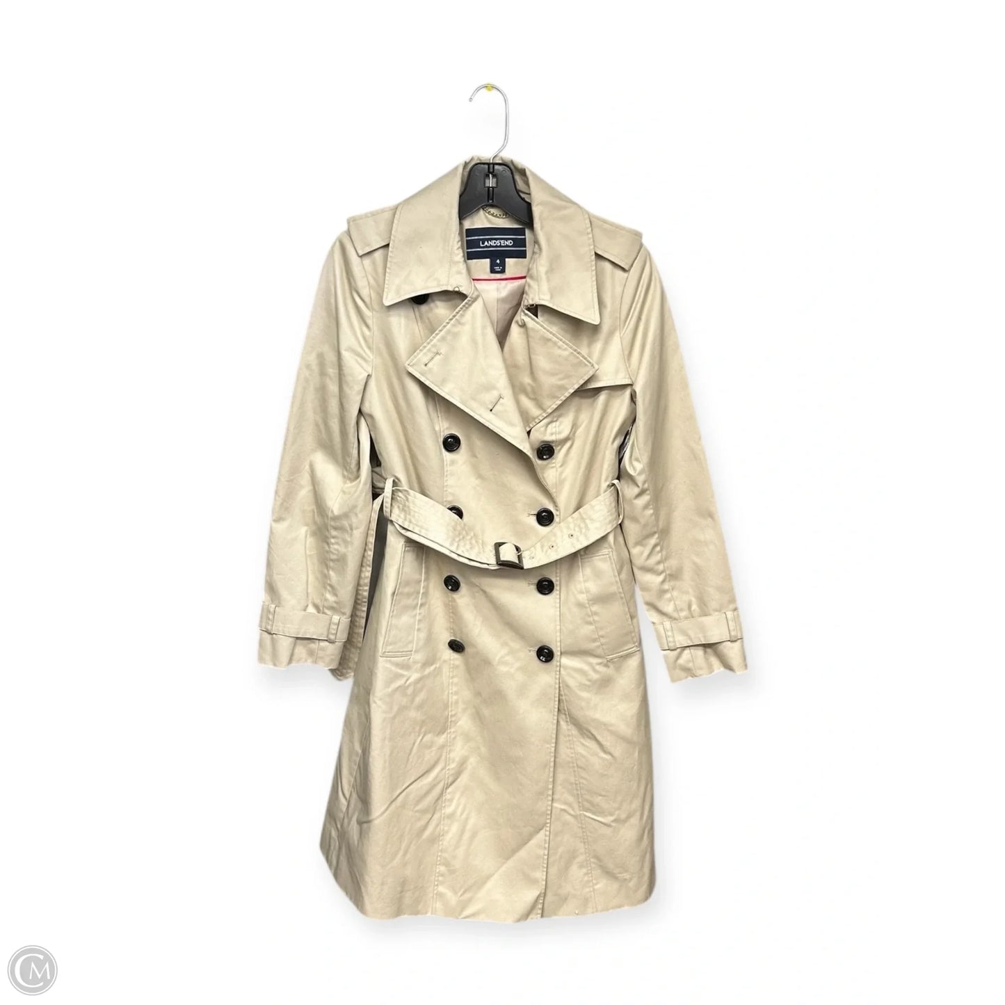 Jacket Other By Lands End In Tan, Size: 4