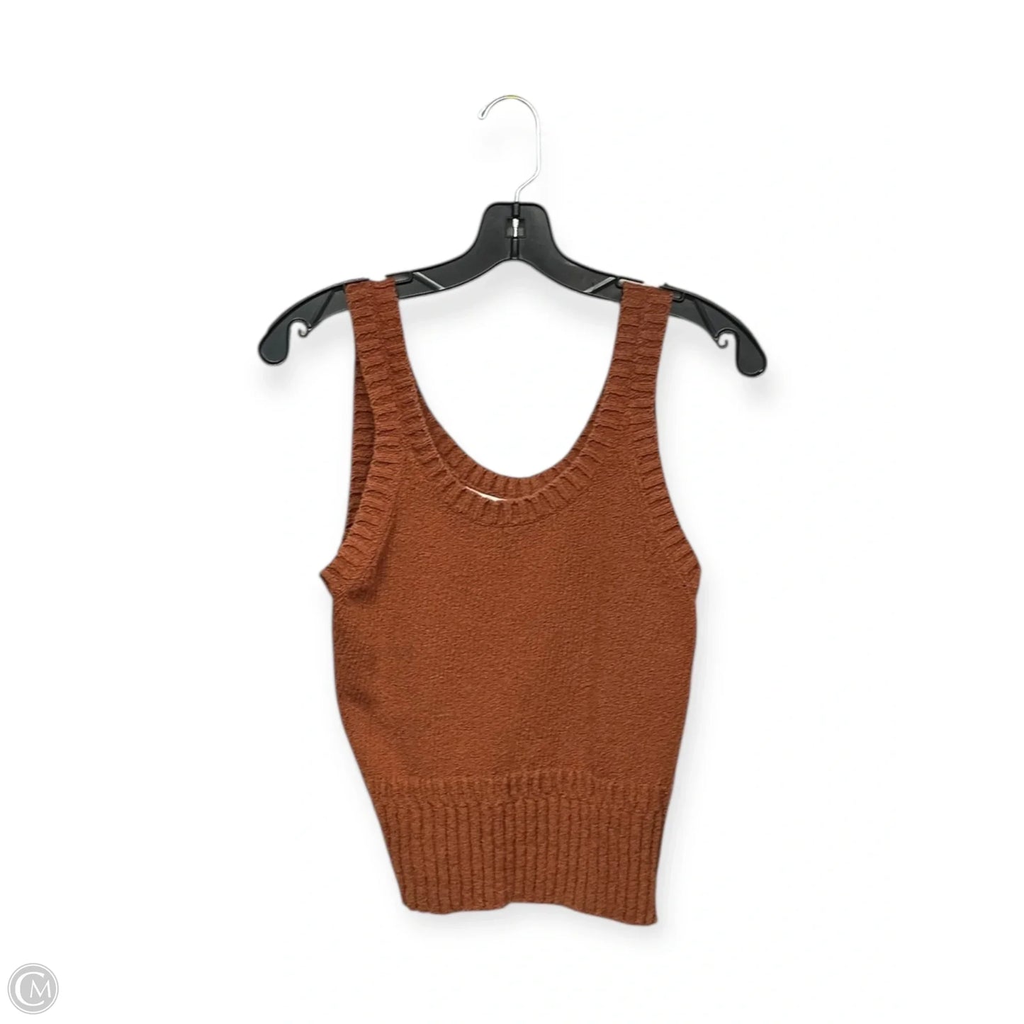 Top Sleeveless By Madewell In Orange, Size: M