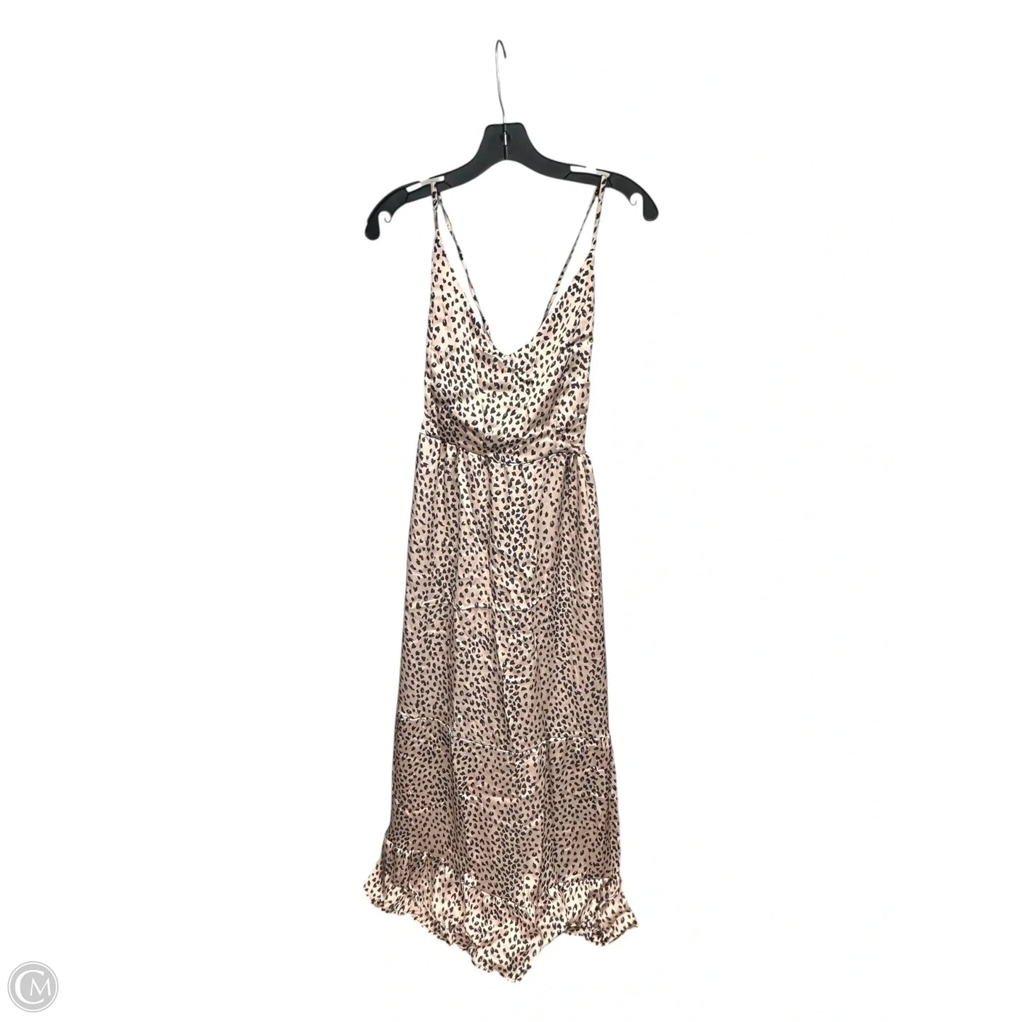 Dress Casual Maxi By Clothes Mentor In Animal Print, Size: L