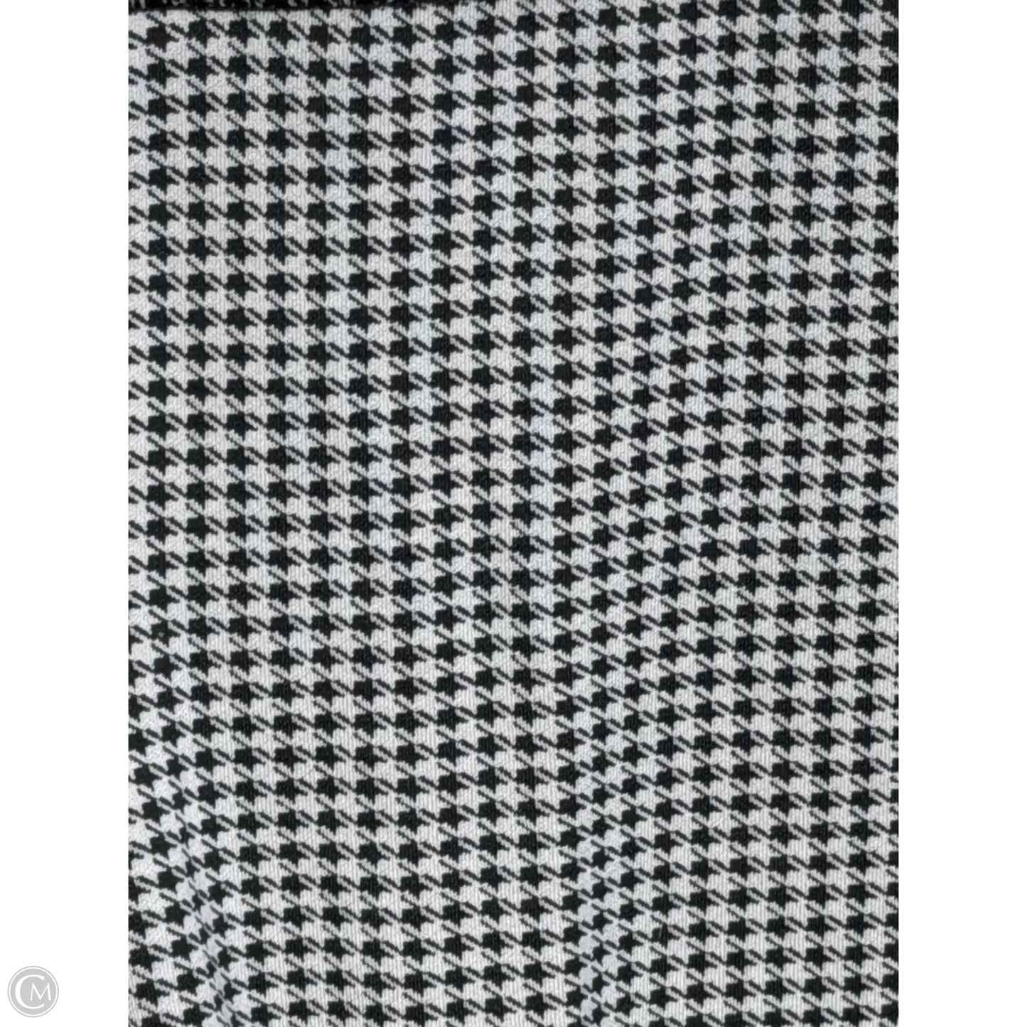 Athletic Leggings By Alo In Black & Grey, Size: M