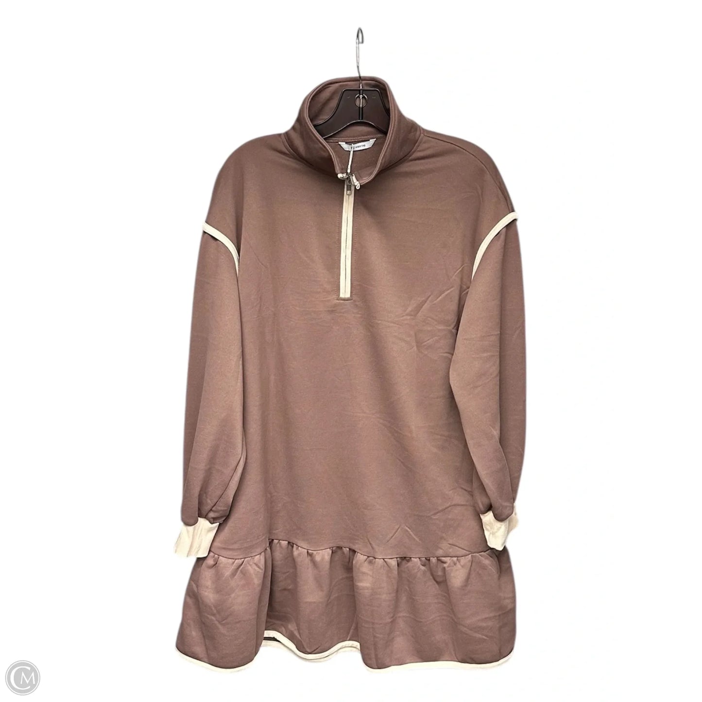 Dress Casual Short By Clothes Mentor In Brown, Size: M