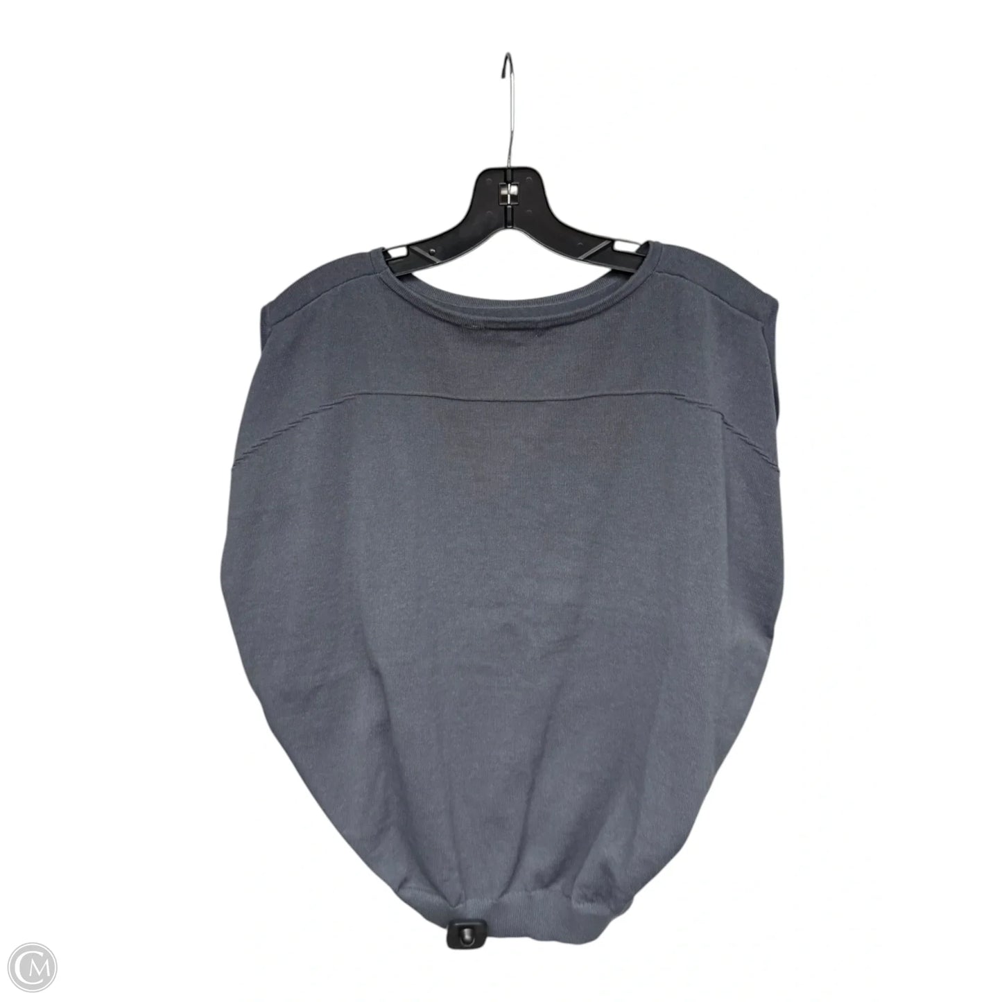 Top Sleeveless By Uniqlo In Grey, Size: M