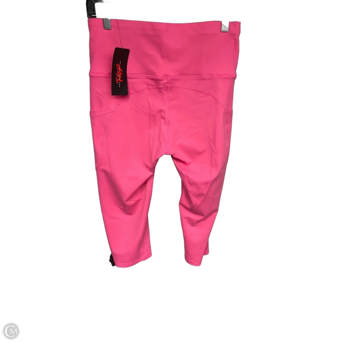 Athletic Capris By Clothes Mentor In Pink, Size: L