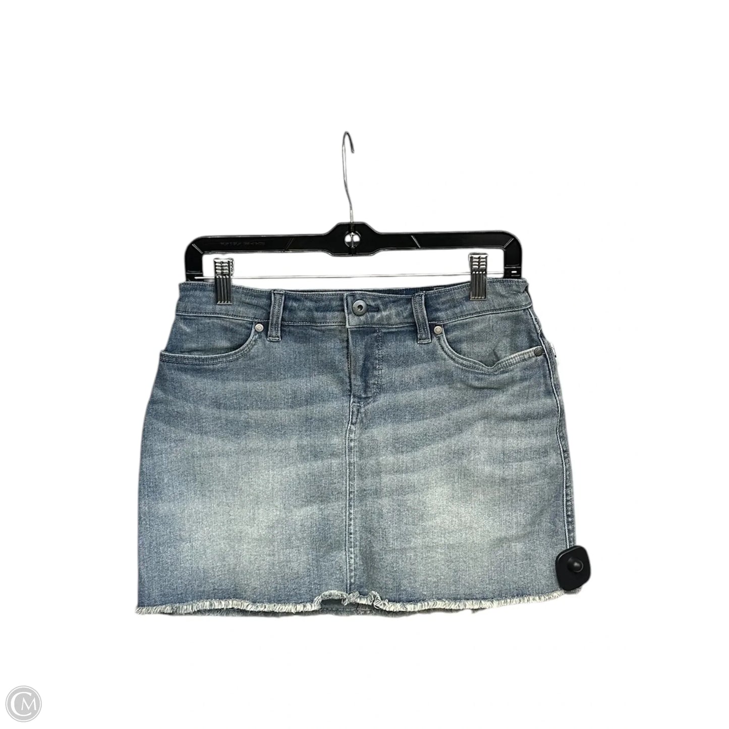 Skirt Mini & Short By Carve Designs In Blue Denim, Size: 0
