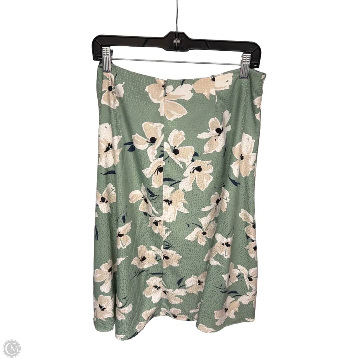 Skirt Midi By Ann Taylor In Floral Print, Size: 14