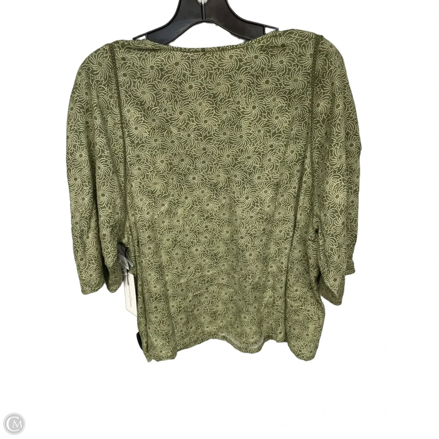 Top Short Sleeve By Treasure And Bond In Green, Size: Xl
